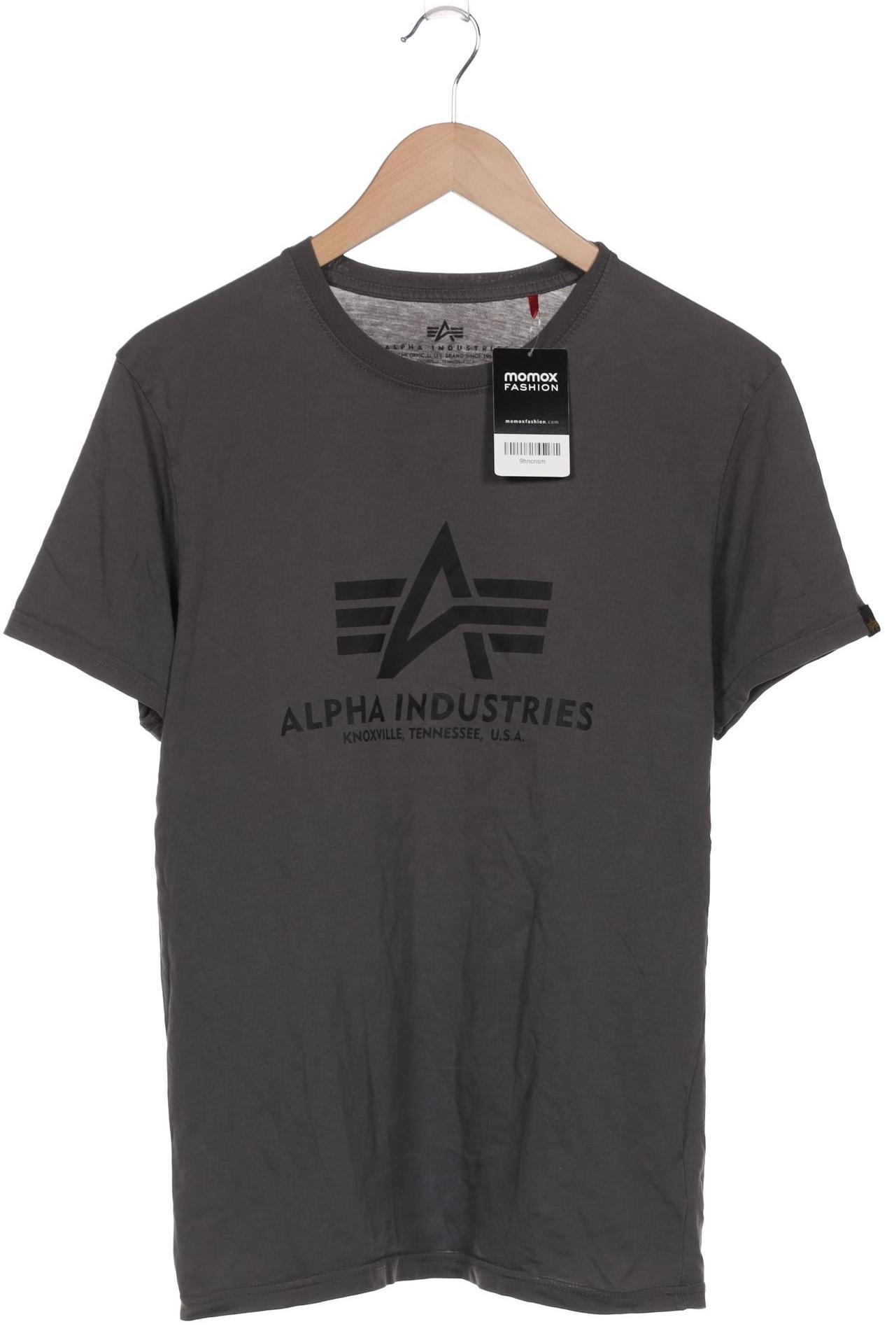 

Alpha industries Herren T-Shirt, grau, Gr. 48