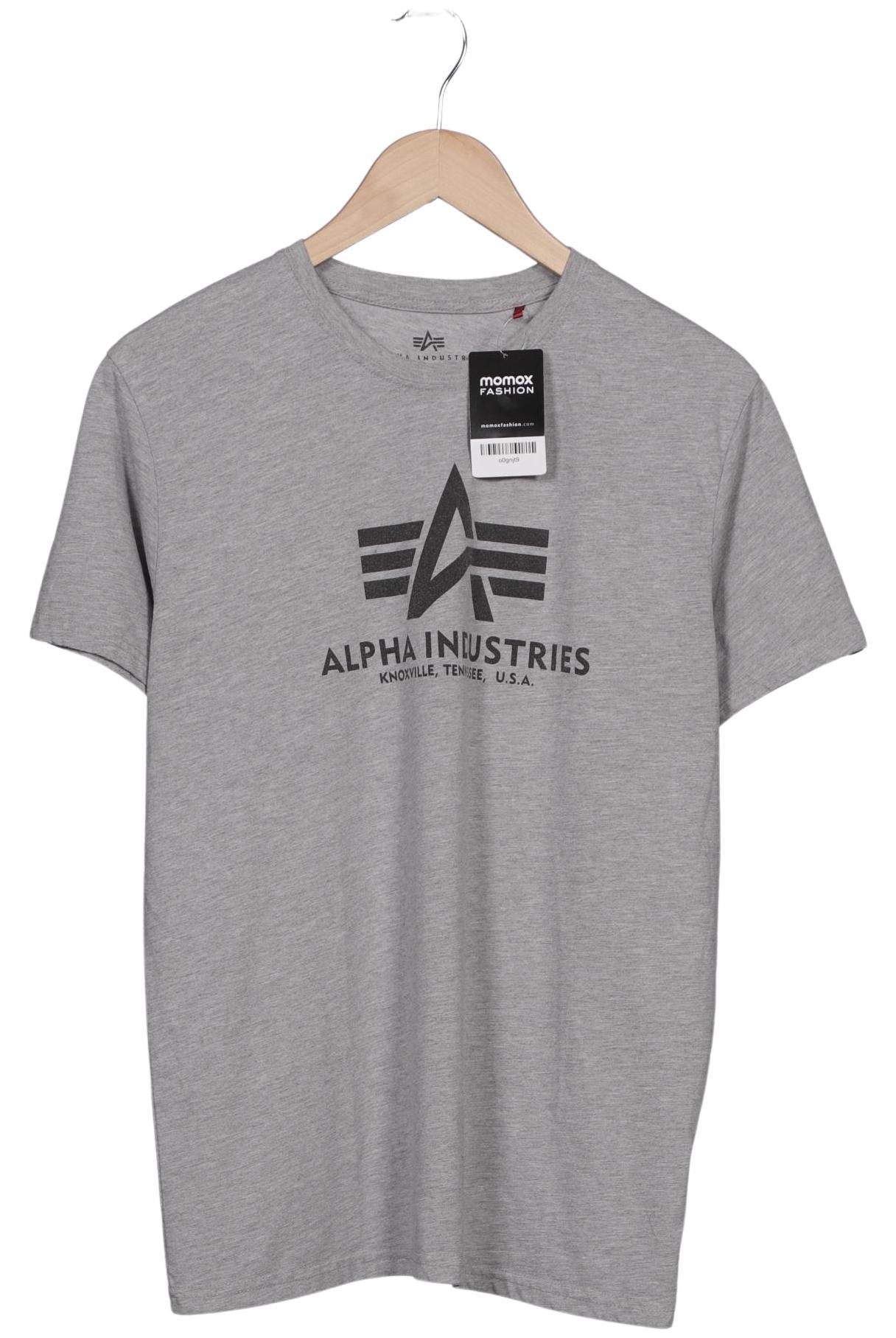 

Alpha industries Herren T-Shirt, grau, Gr. 52