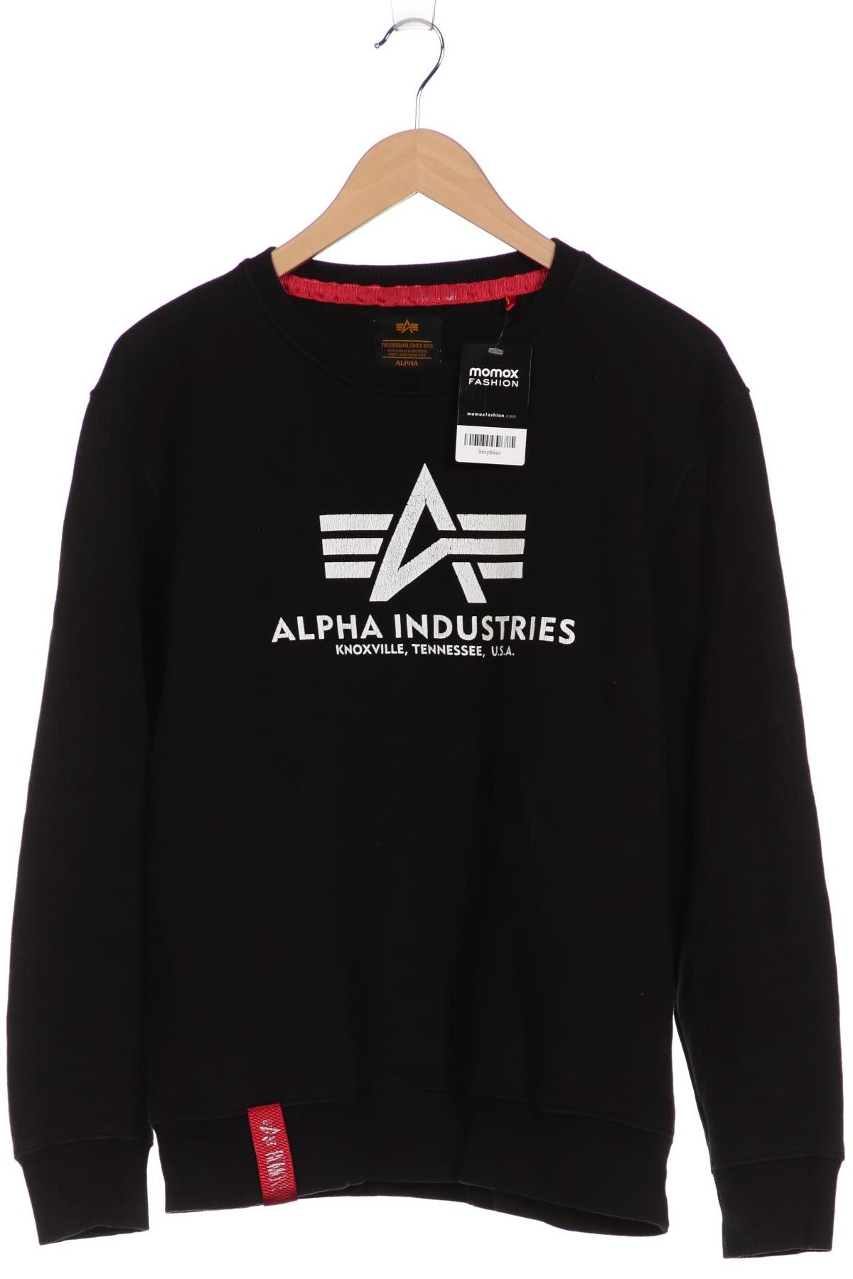 

Alpha industries Herren Sweatshirt, schwarz, Gr. 48