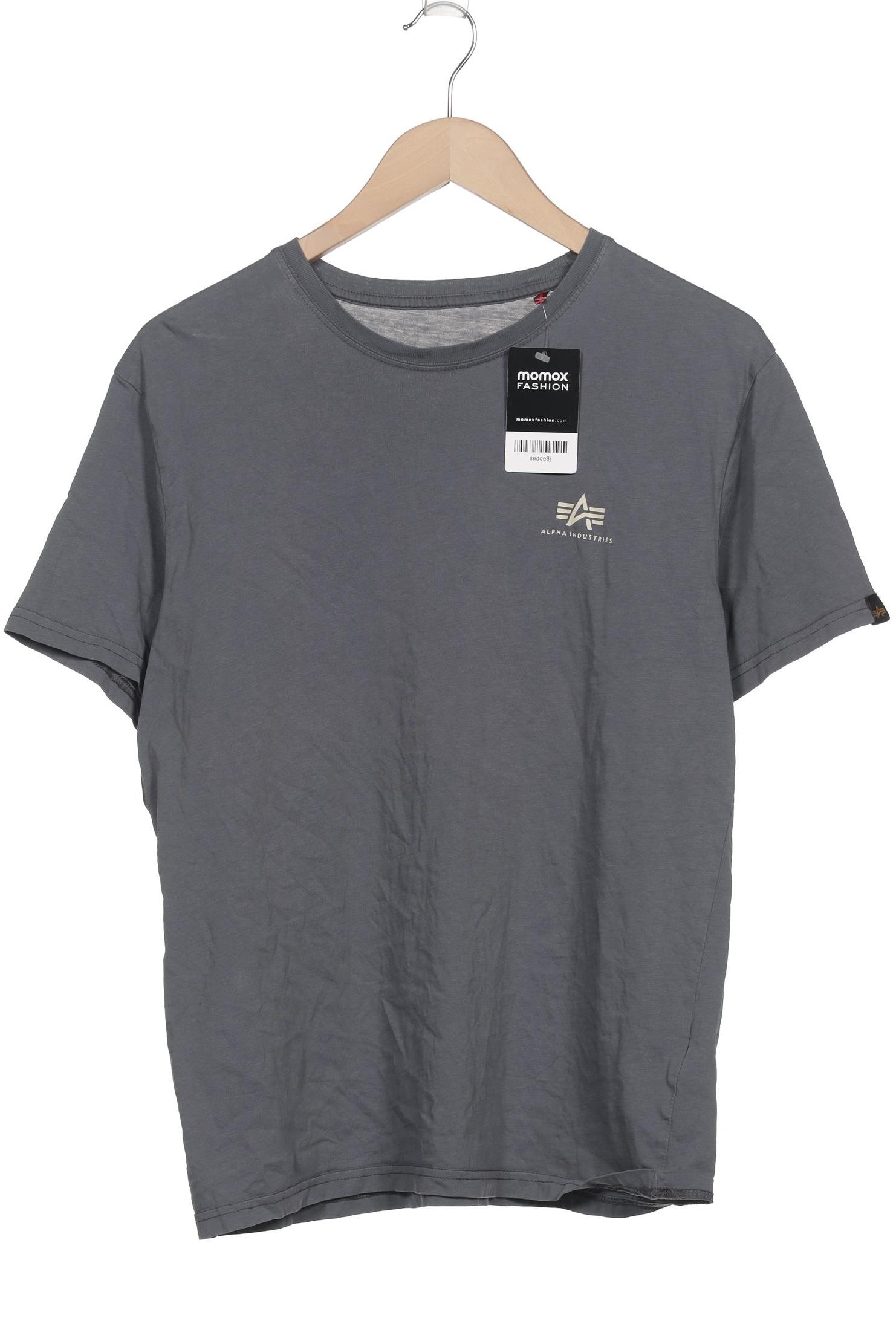 Thumbnail - Alpha industries Herren T-Shirt, grau, Gr. 48