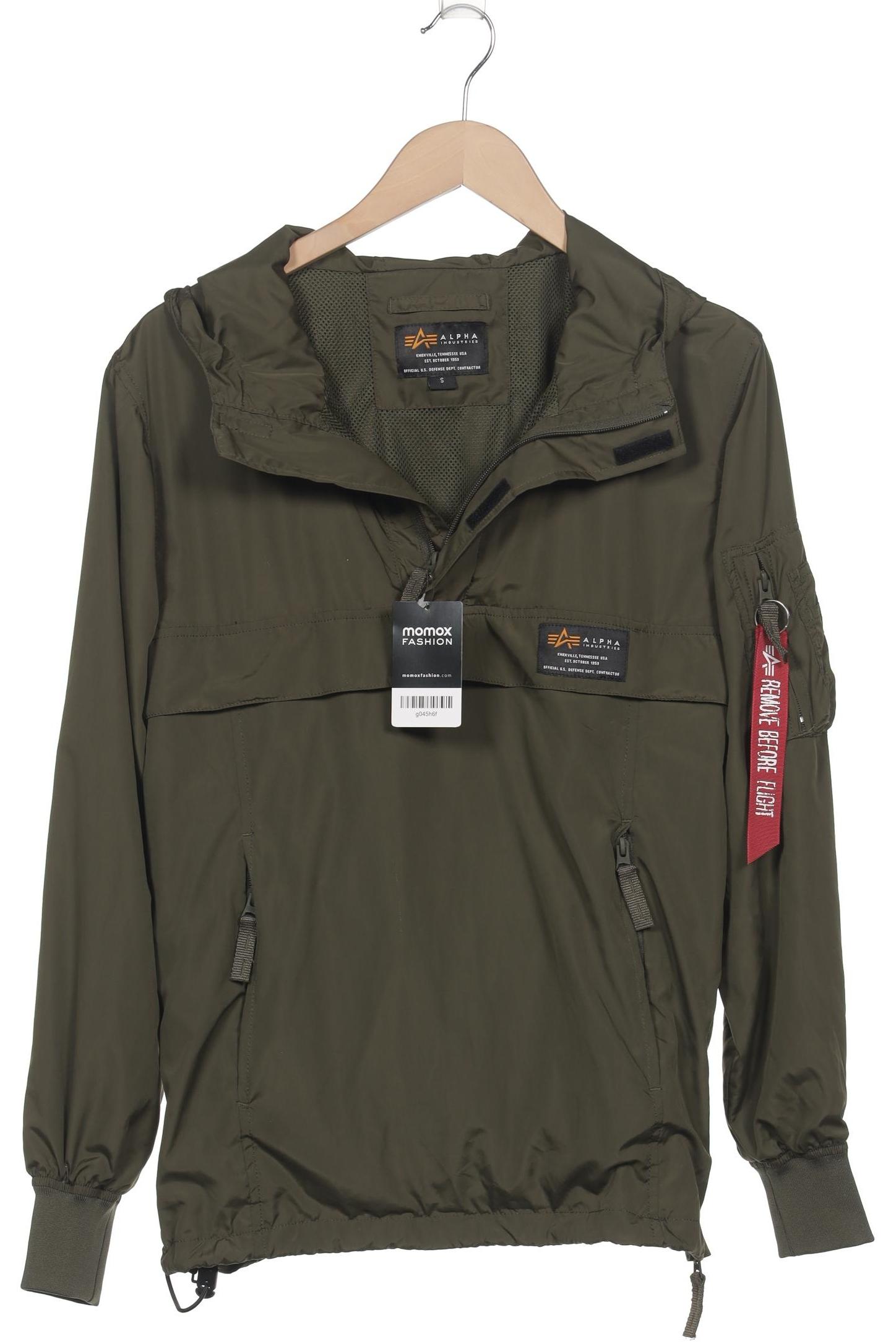 

Alpha industries Herren Jacke, grün, Gr. 46