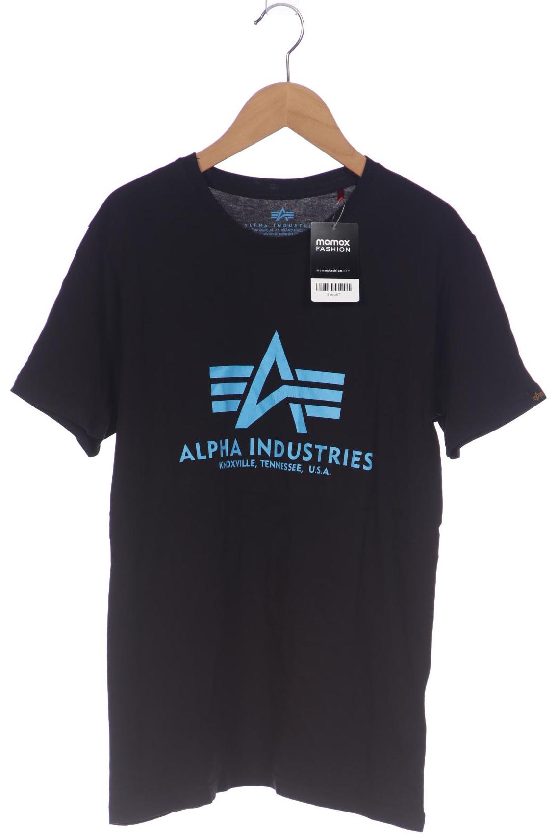 

Alpha industries Herren T-Shirt, schwarz, Gr. 46