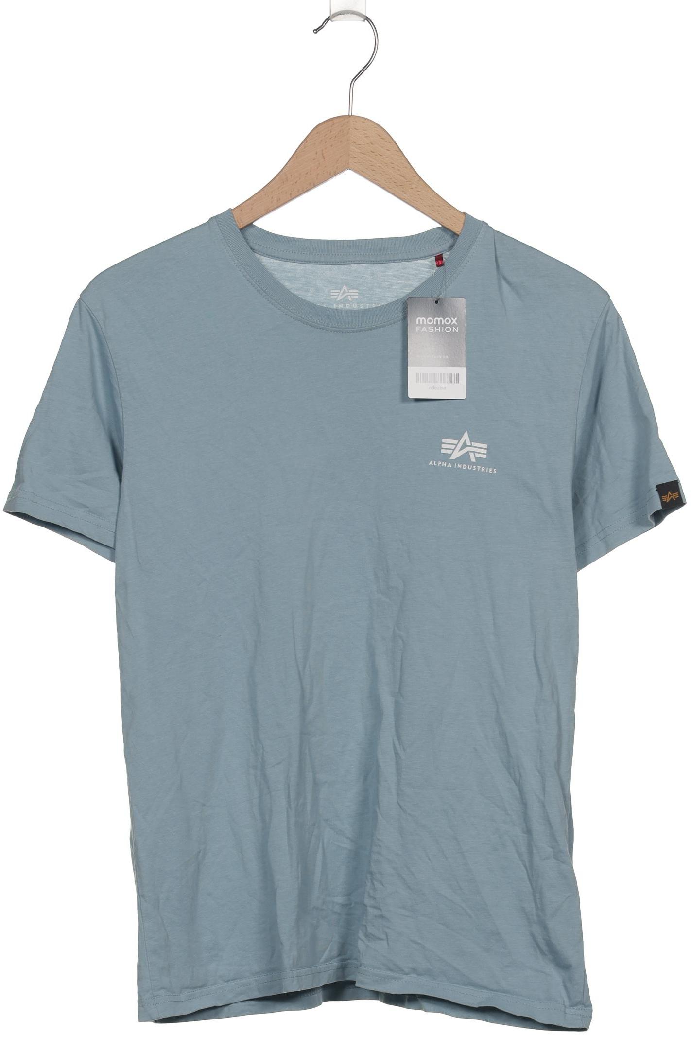 

Alpha industries Herren T-Shirt, blau, Gr. 48