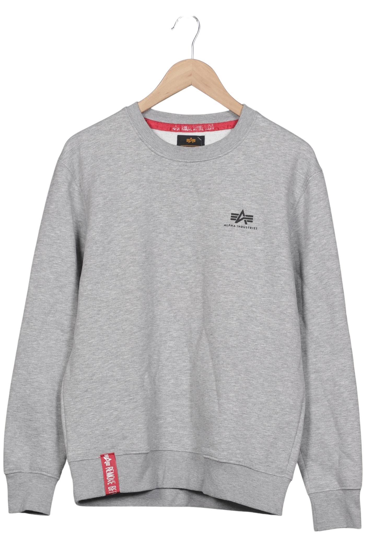 

Alpha industries Herren Sweatshirt, grau, Gr. 48