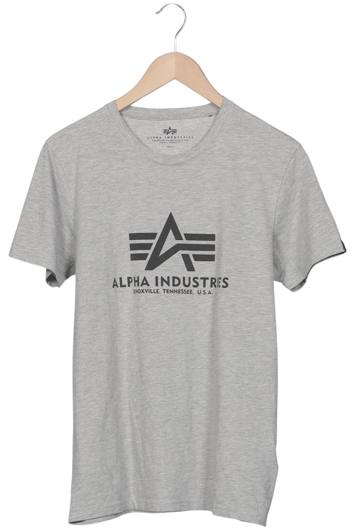 

Alpha industries Herren T-Shirt, grau, Gr. 48