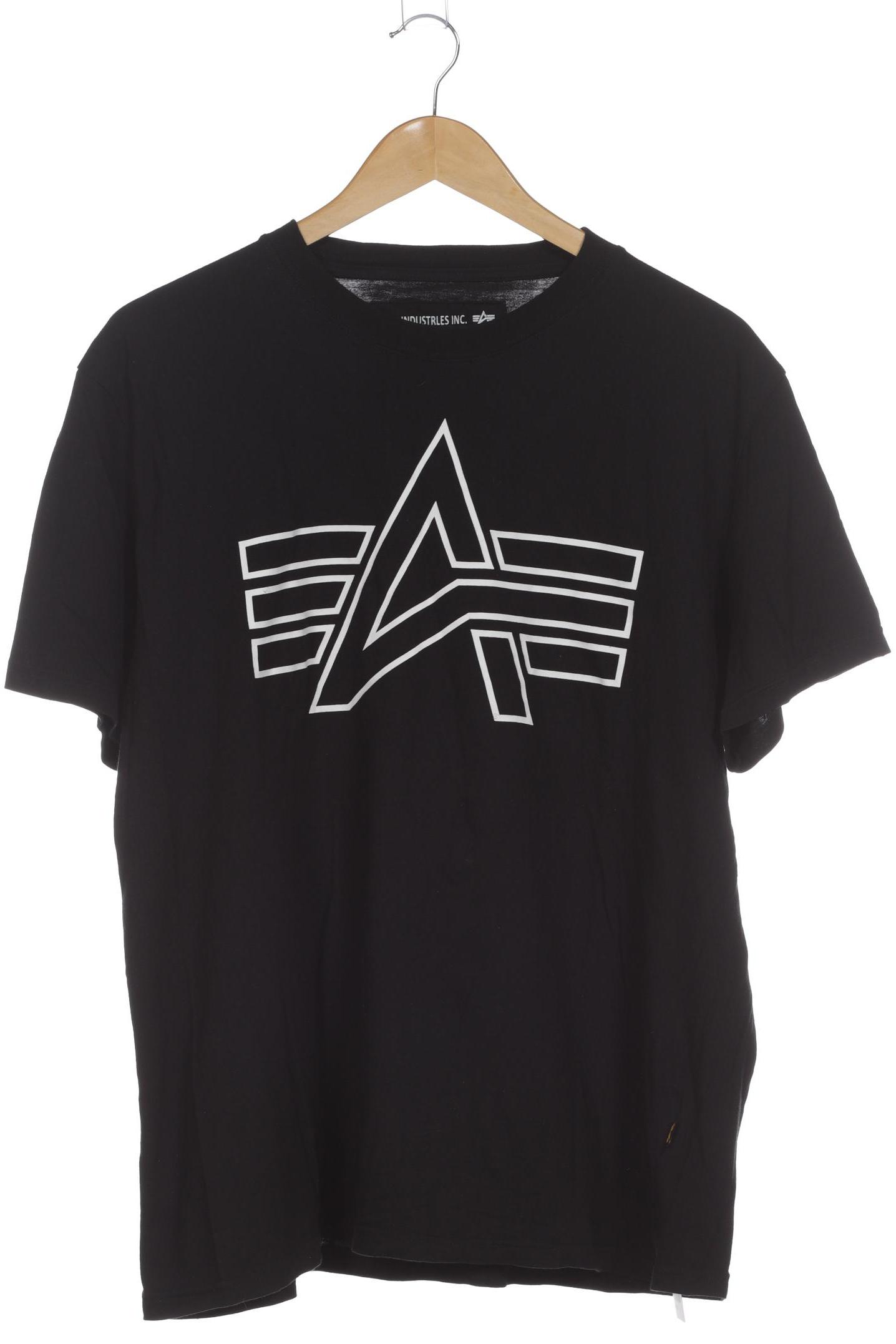 

Alpha industries Herren T-Shirt, schwarz, Gr. 56