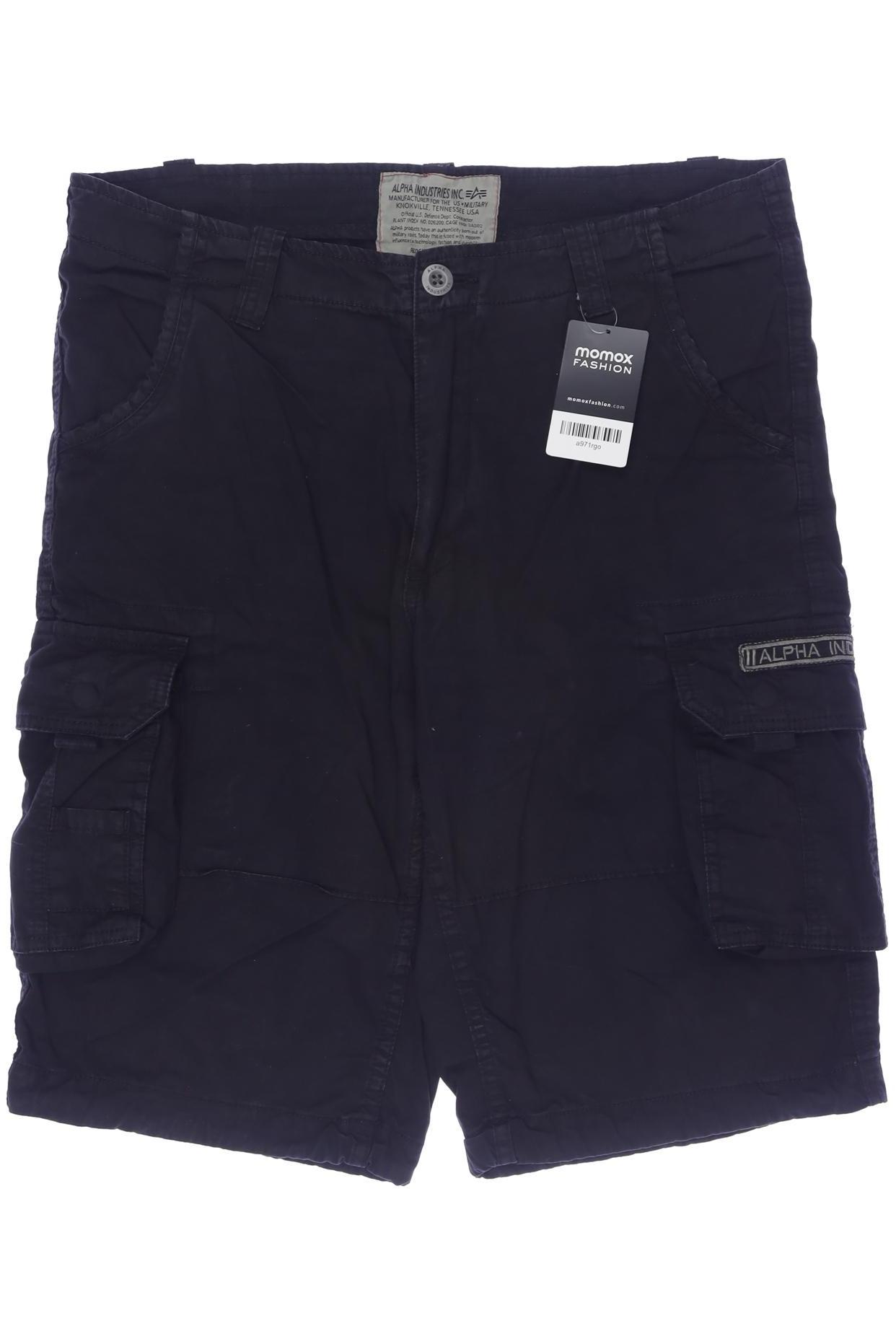 

Alpha industries Herren Shorts, schwarz, Gr. 34