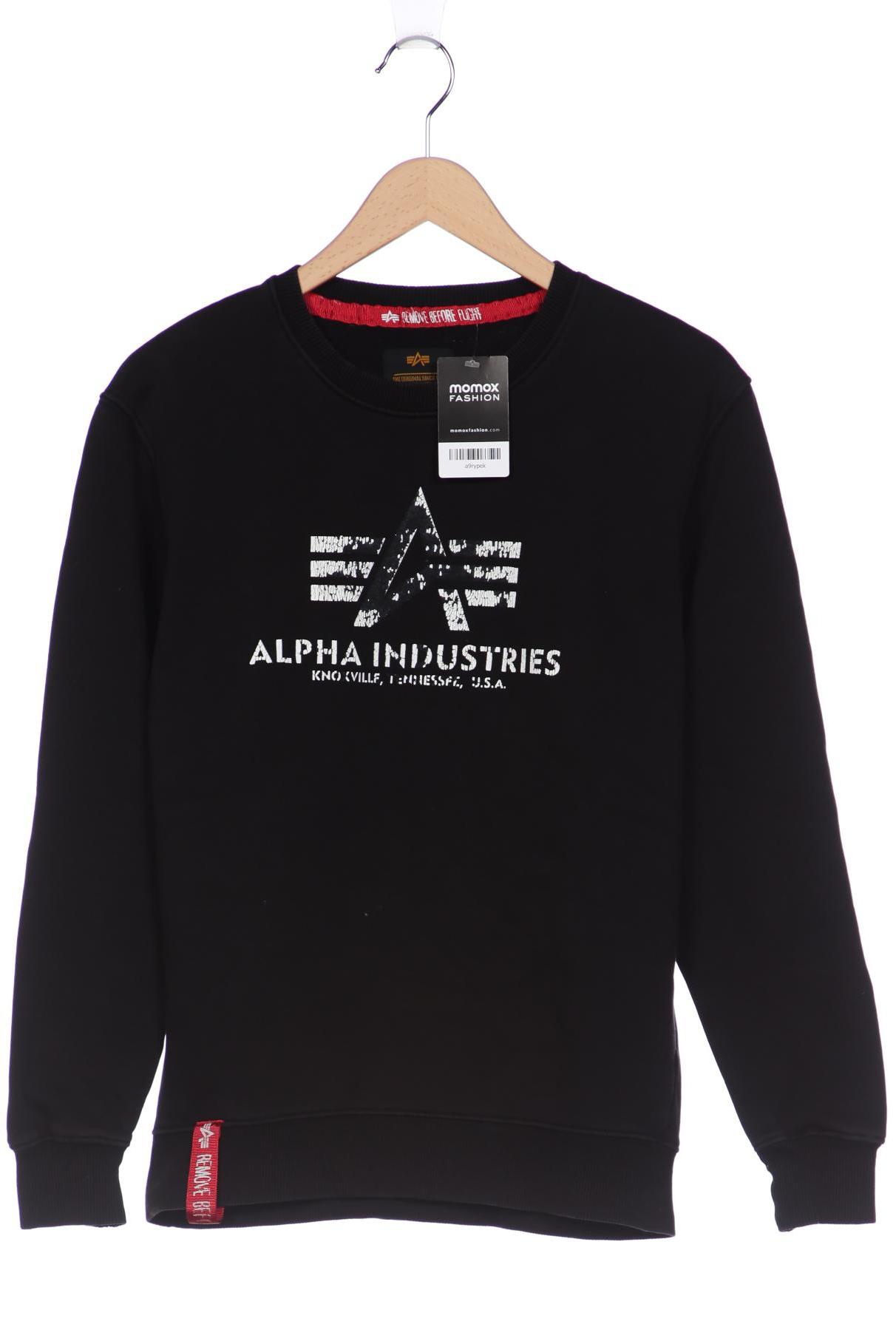 

Alpha industries Herren Sweatshirt, schwarz, Gr. 46