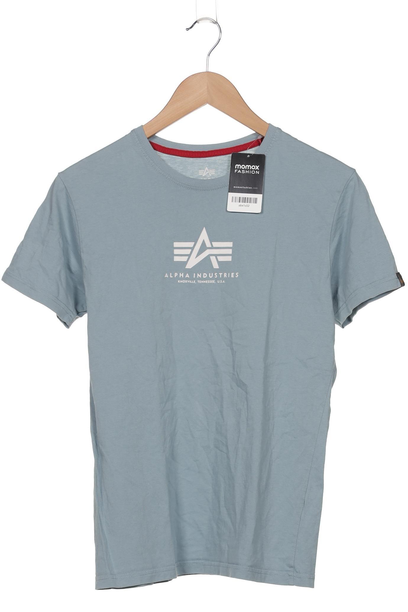 

Alpha industries Herren T-Shirt, blau, Gr. 46