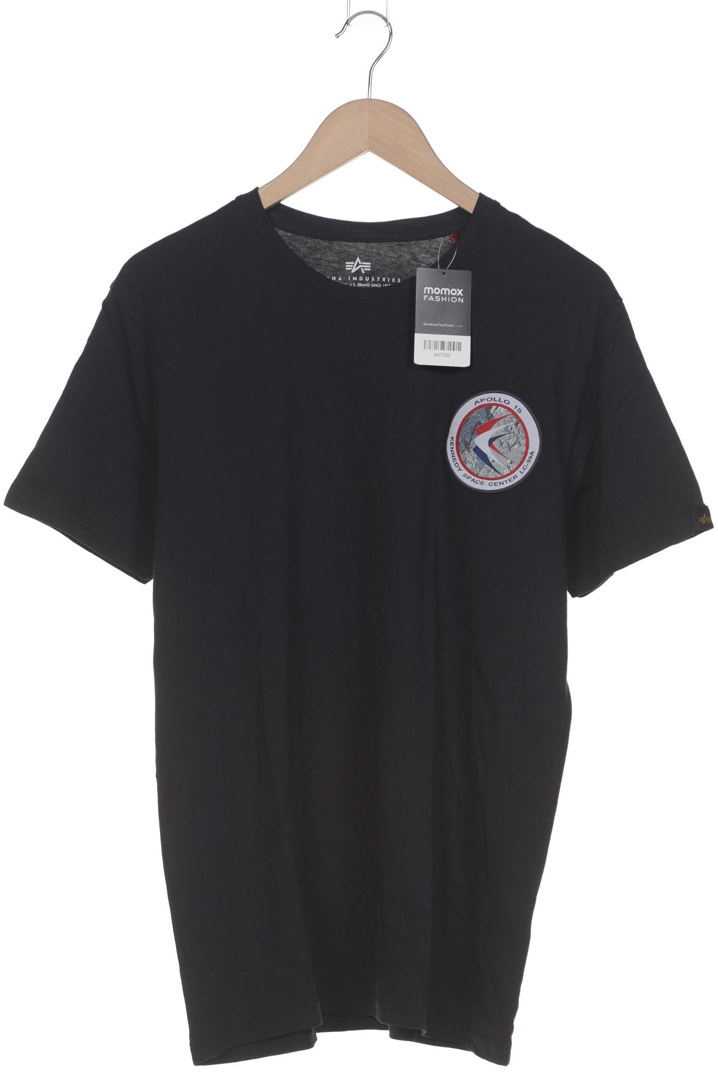 

Alpha industries Herren T-Shirt, schwarz, Gr. 54