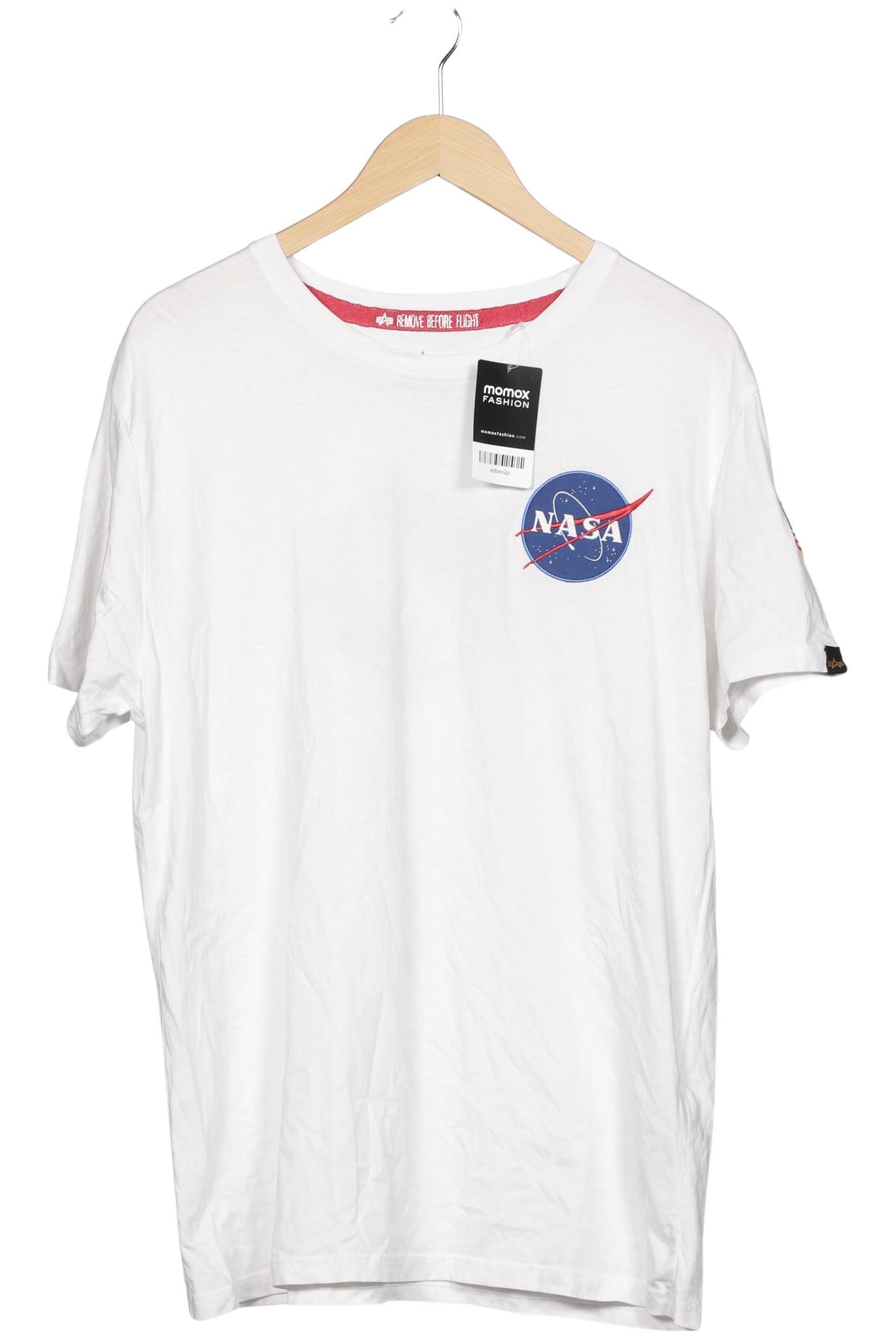 

Alpha industries Herren T-Shirt, weiß, Gr. 54