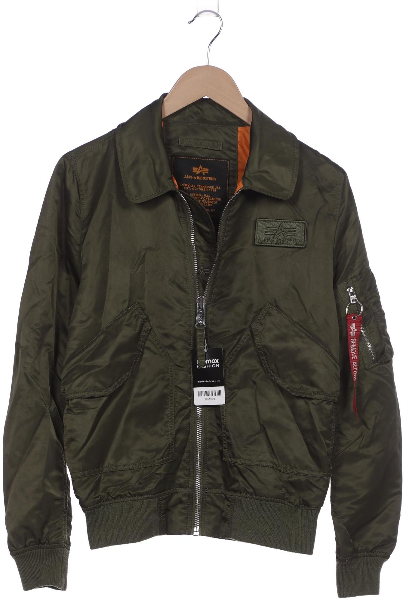 

Alpha industries Herren Jacke, grün, Gr. 46