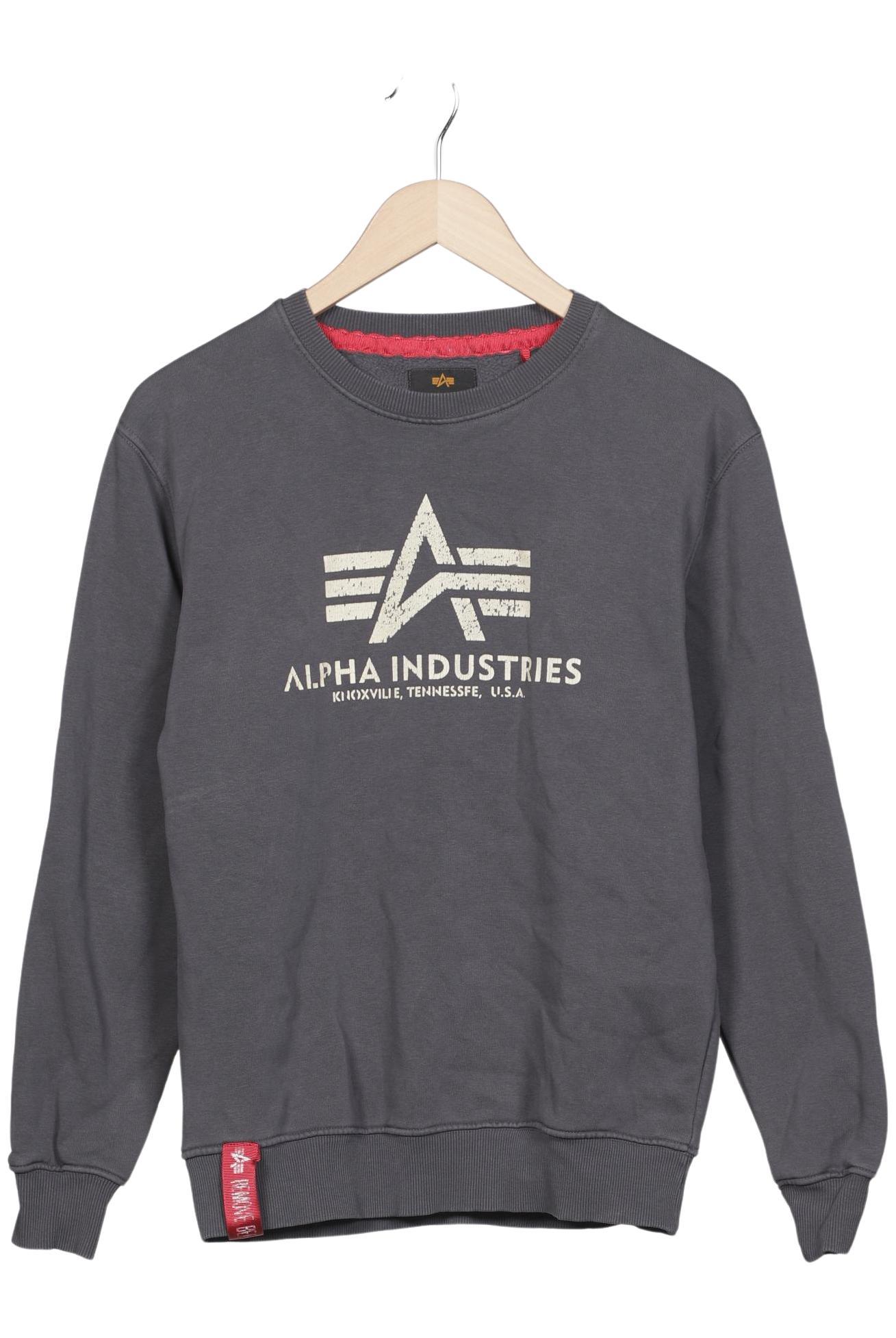 

Alpha industries Herren Sweatshirt, grau, Gr. 46