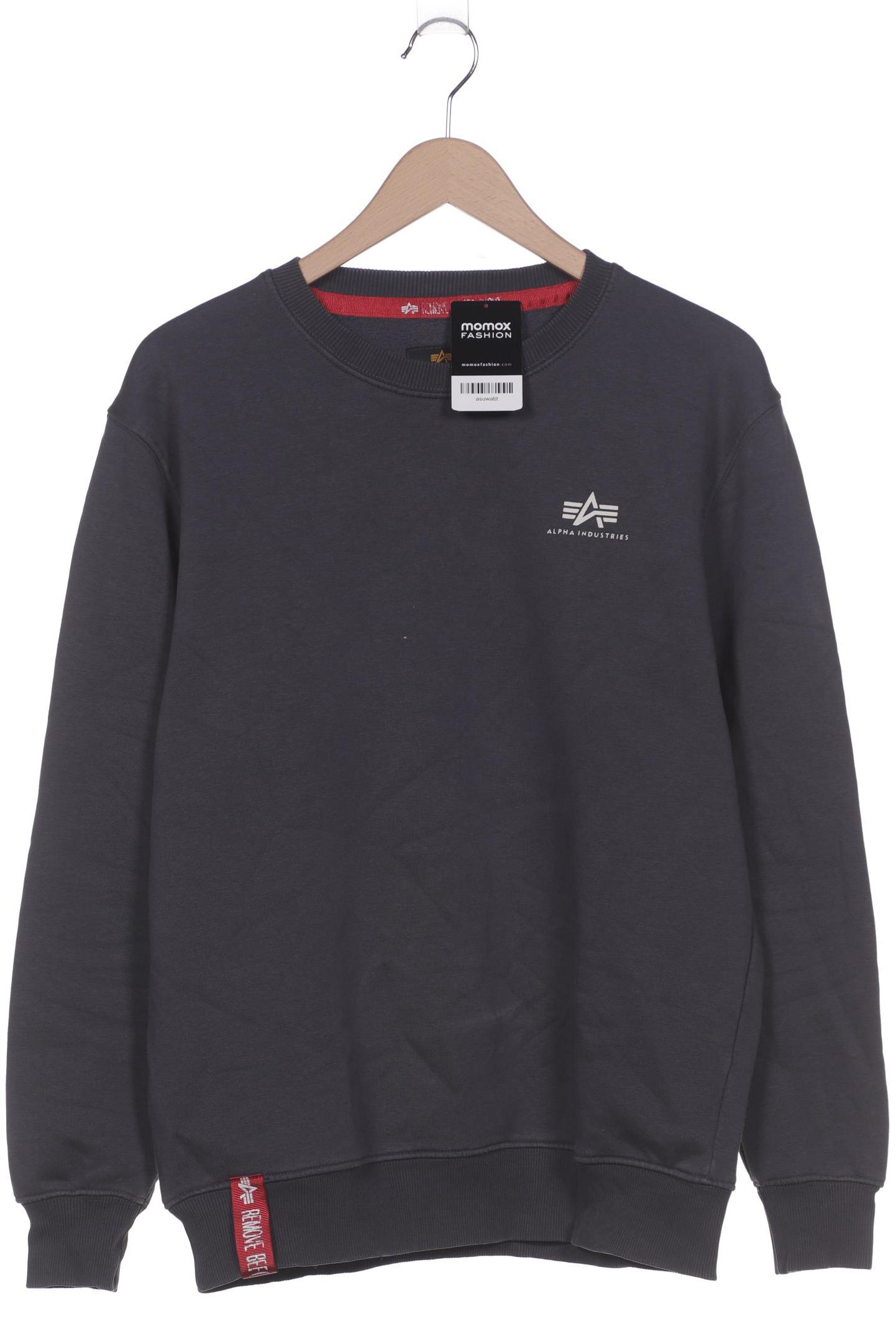 

Alpha industries Herren Sweatshirt, grau, Gr. 52