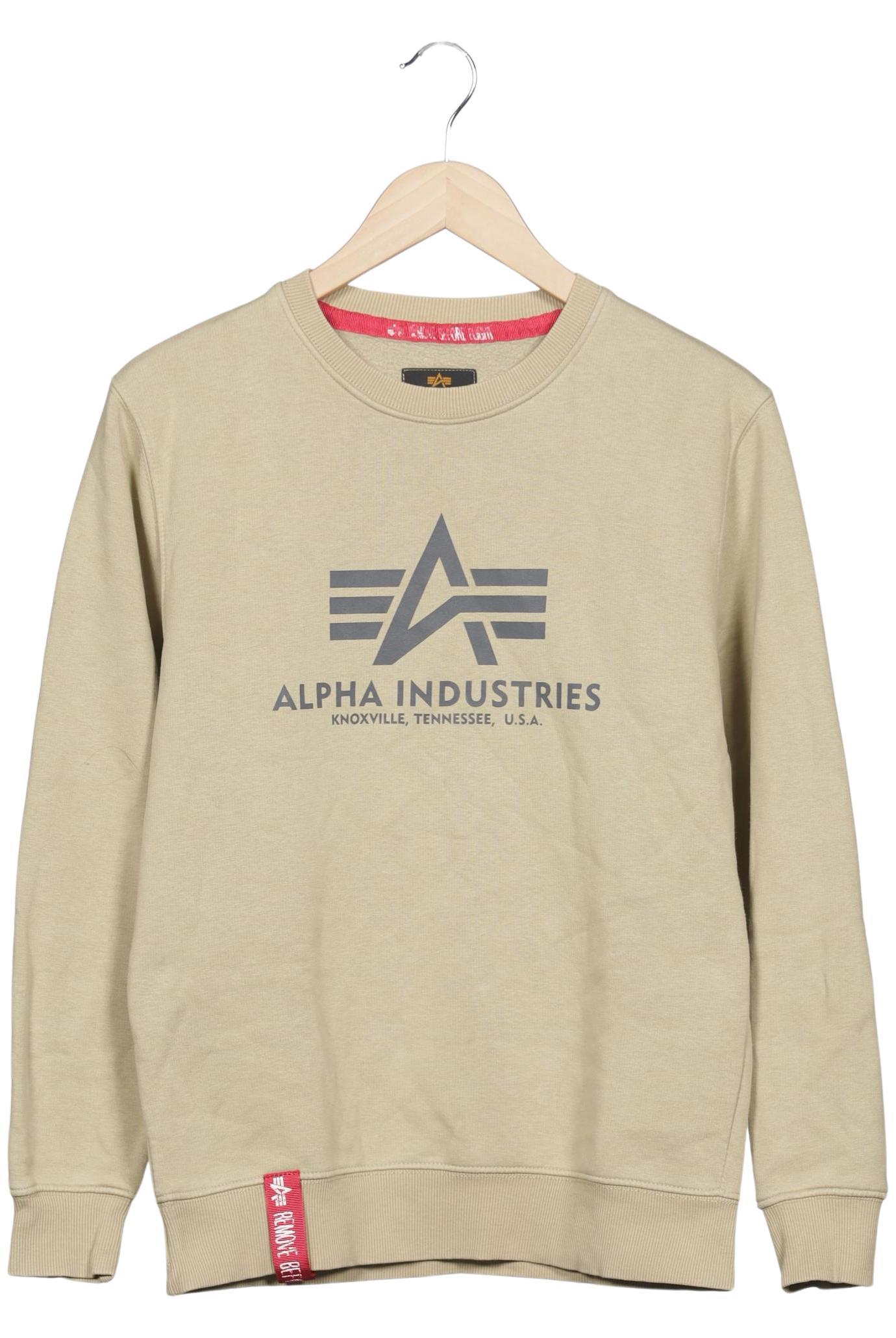 

Alpha industries Herren Sweatshirt, beige, Gr. 46