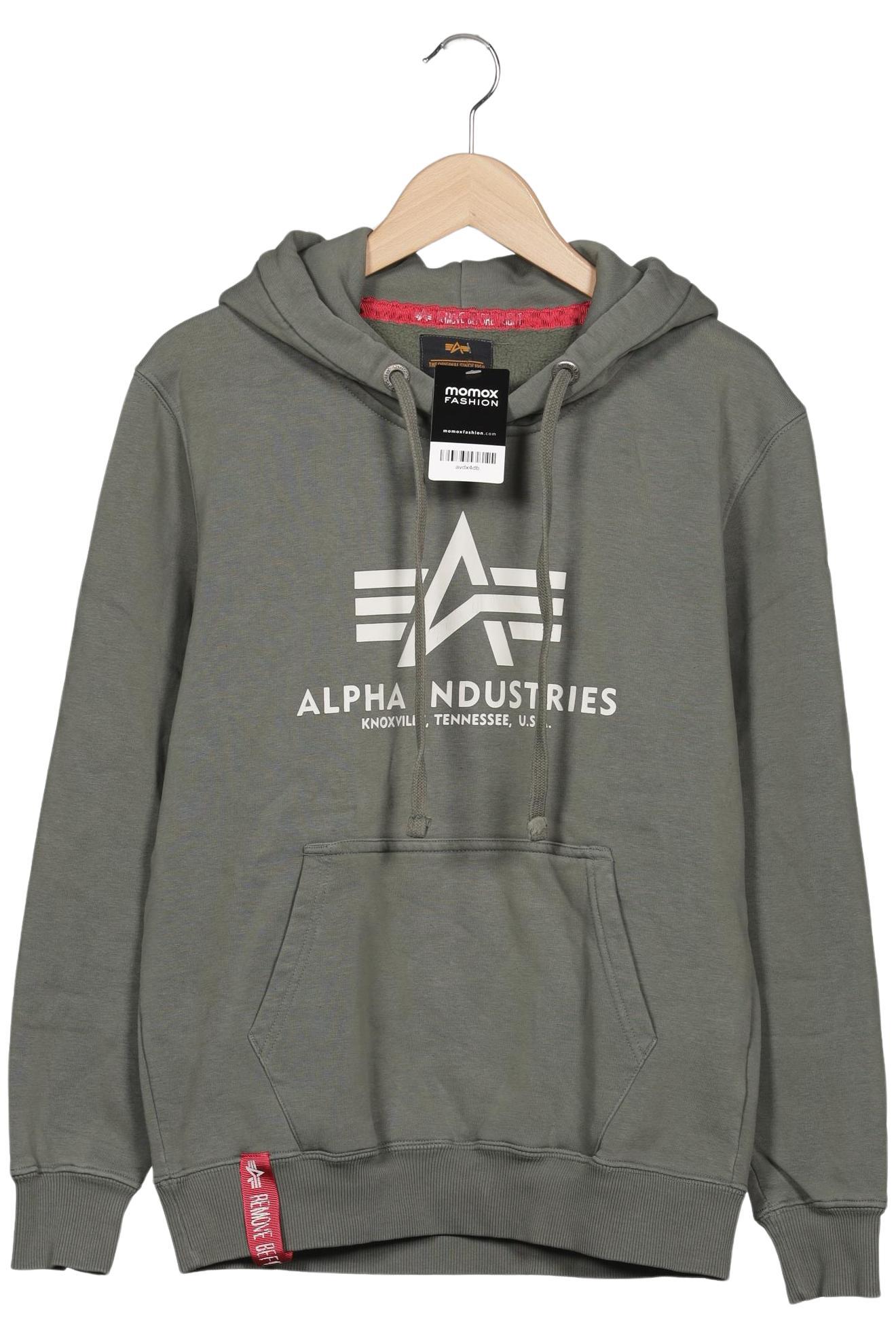 Thumbnail - Alpha industries Herren Kapuzenpullover, grün, Gr. 46