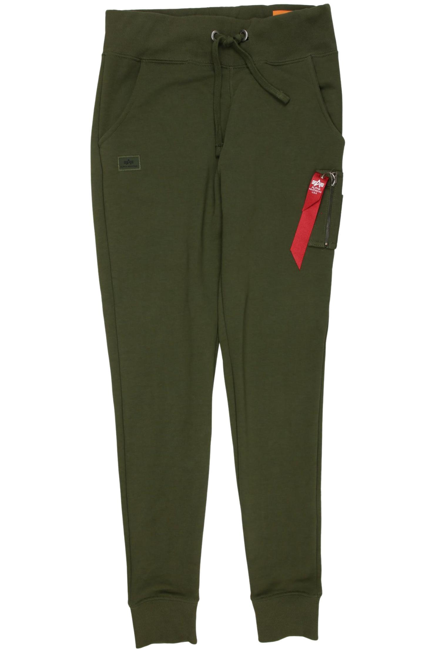 

Alpha industries Herren Stoffhose, grün, Gr. 0