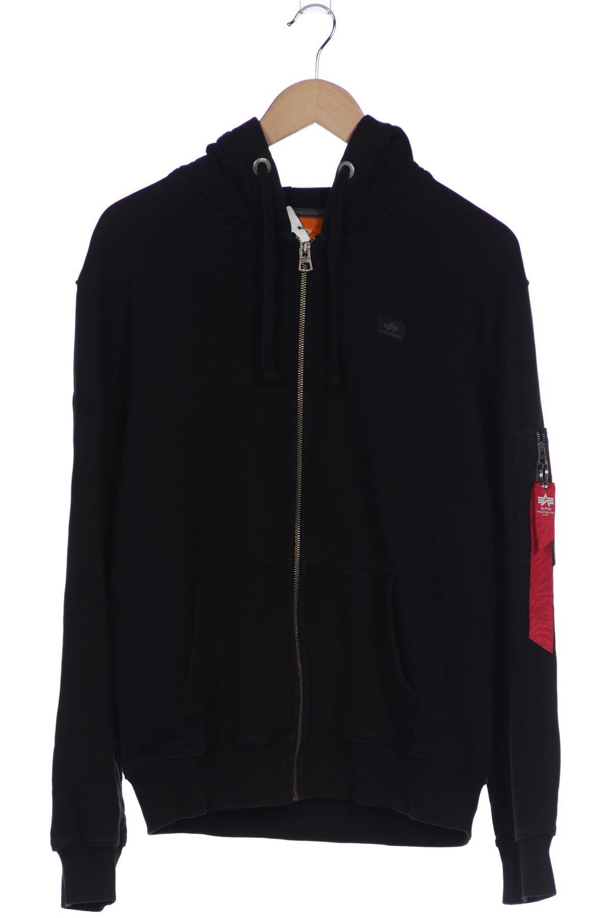 

Alpha industries Herren Kapuzenpullover, schwarz, Gr. 52