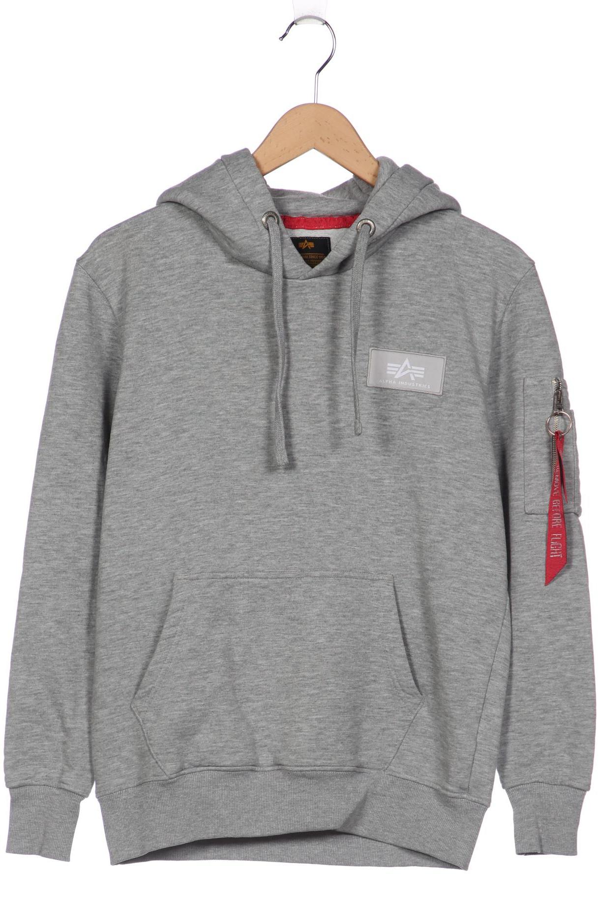 

Alpha industries Herren Kapuzenpullover, grau
