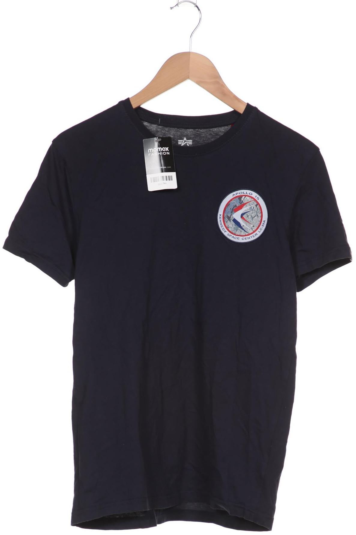 

Alpha industries Herren T-Shirt, marineblau, Gr. 48