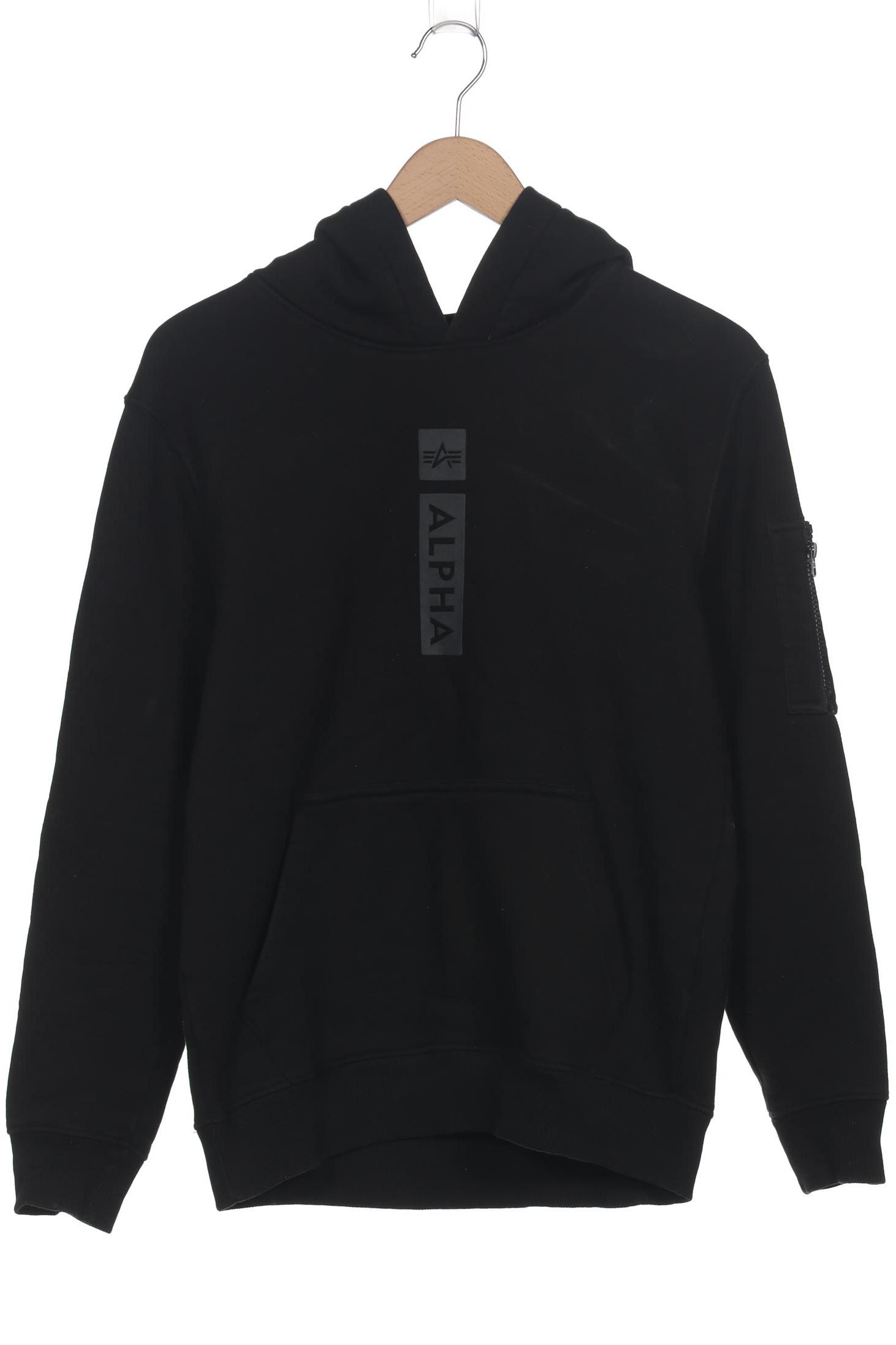 

Alpha industries Herren Kapuzenpullover, schwarz, Gr. 48