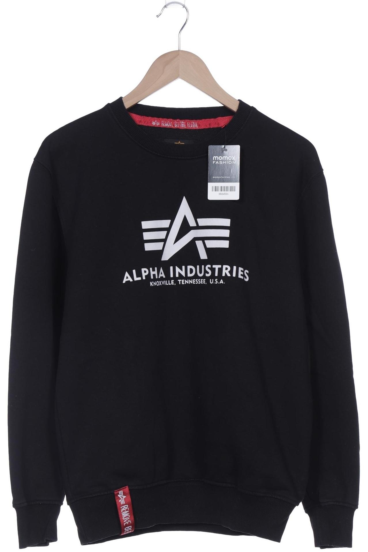 

Alpha industries Herren Sweatshirt, schwarz, Gr. 48
