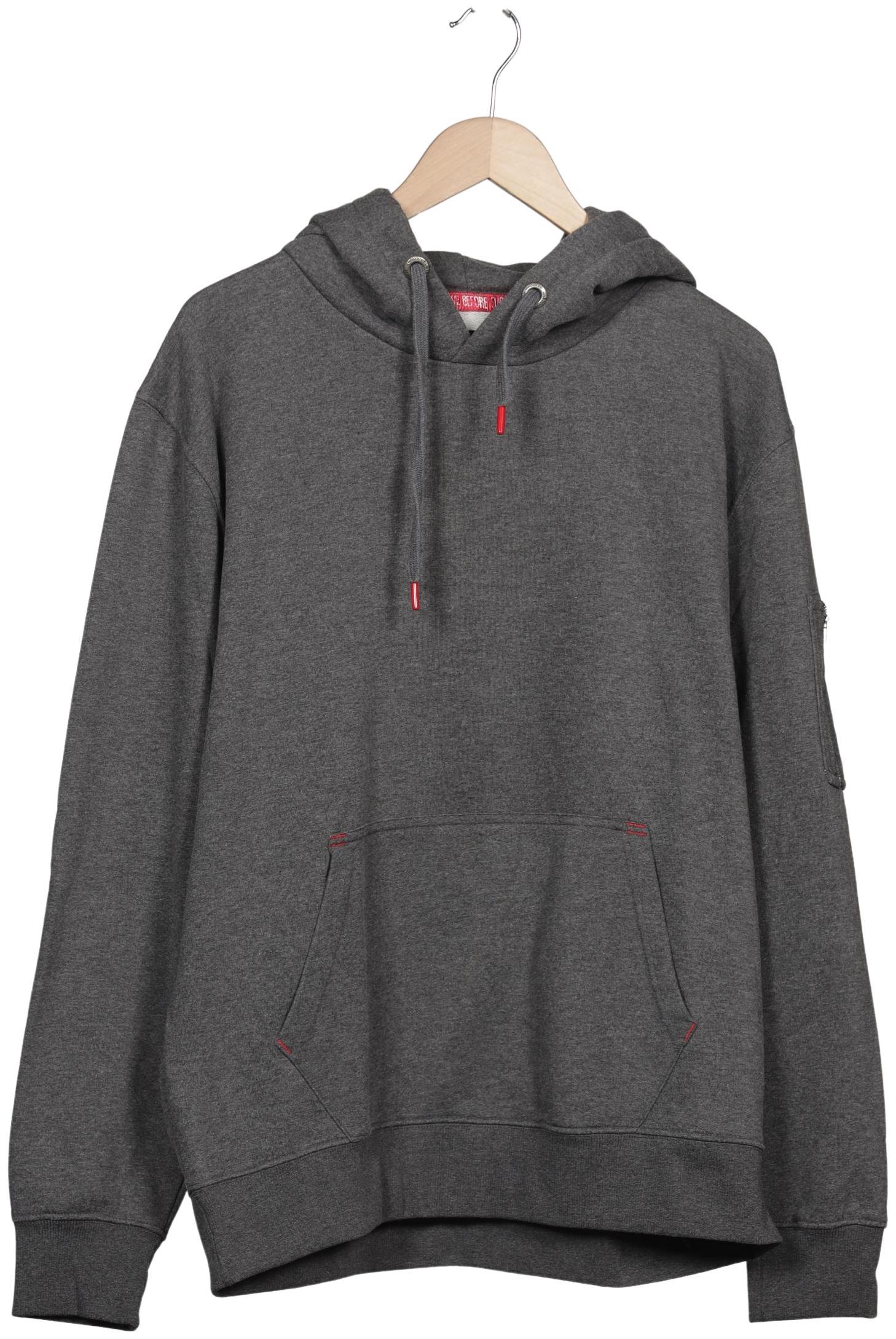 

Alpha industries Herren Kapuzenpullover, grau, Gr. 54