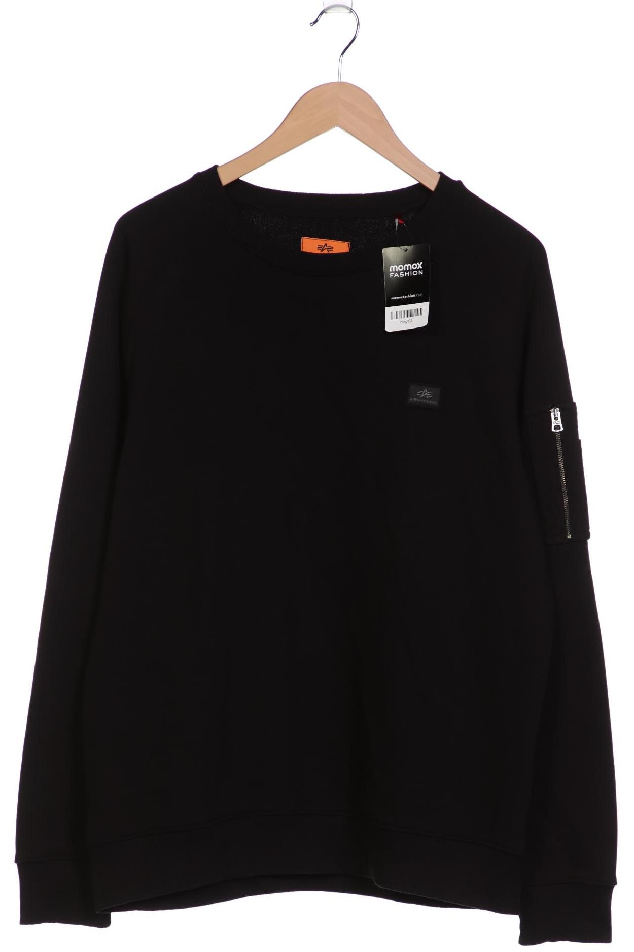 

Alpha industries Herren Sweatshirt, schwarz, Gr. 52