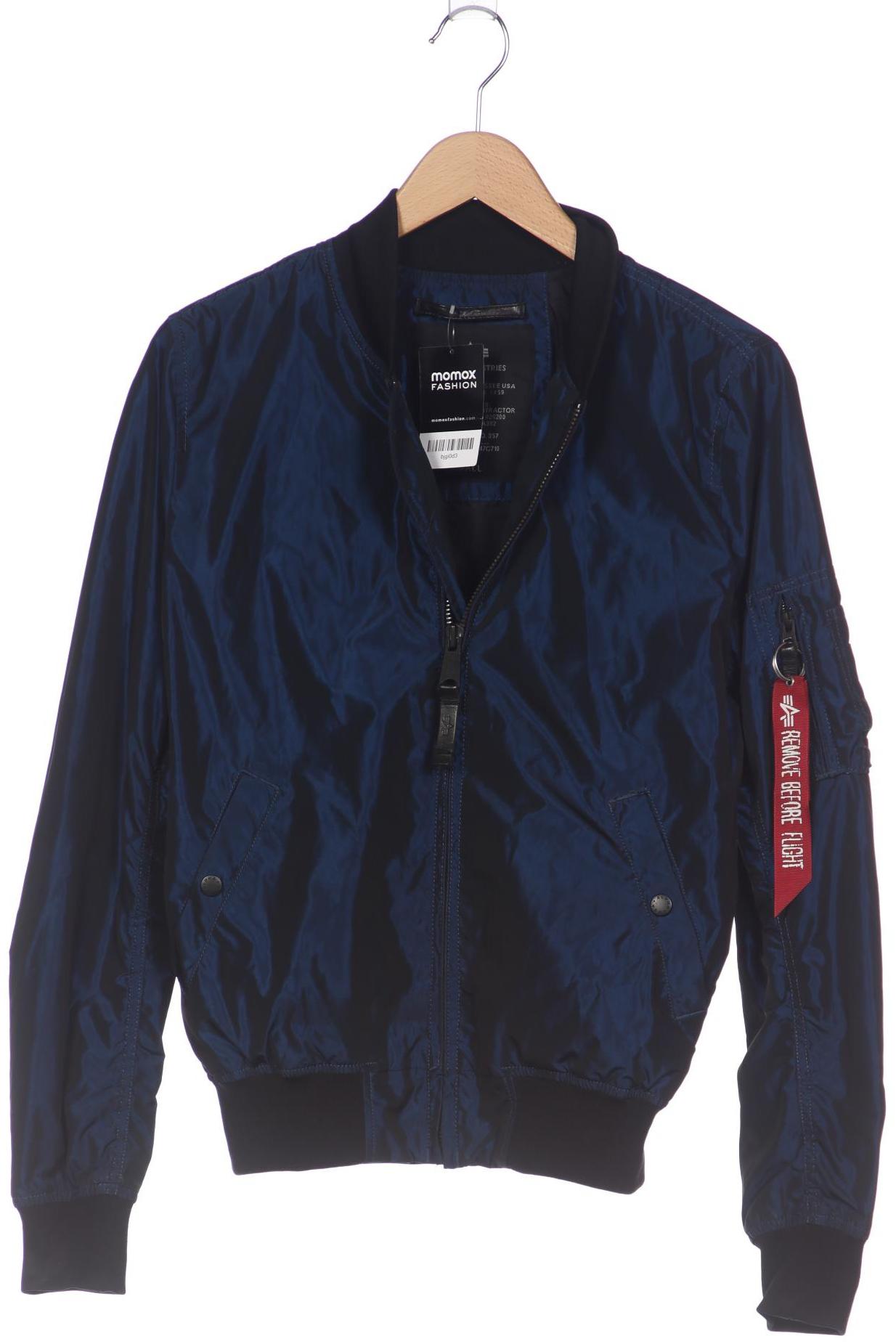

Alpha industries Herren Jacke, marineblau, Gr. 46