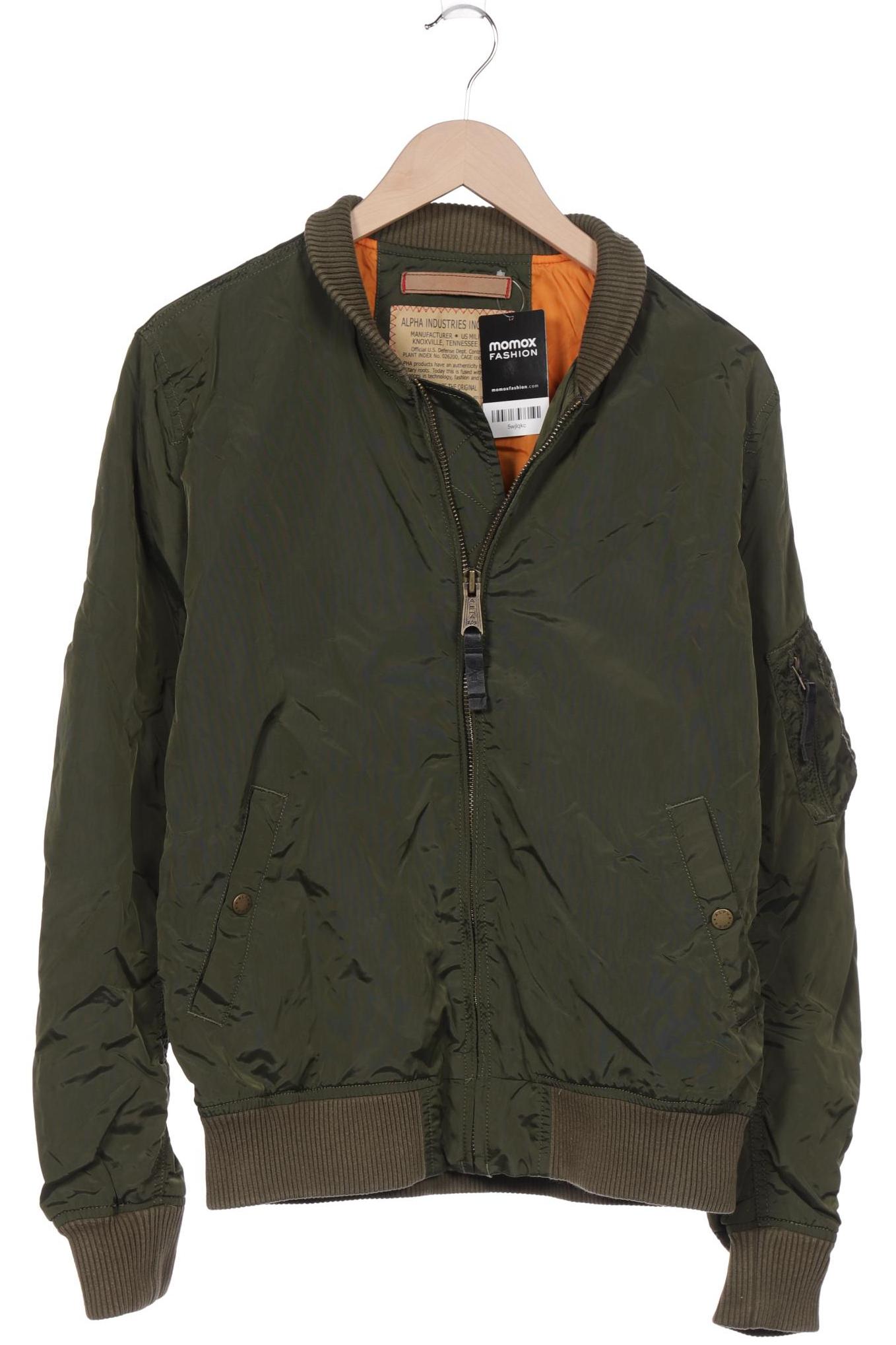 

Alpha industries Herren Jacke, grün, Gr. 52