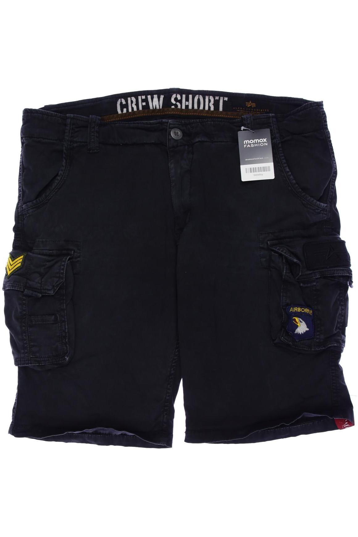 

Alpha industries Herren Shorts, grau, Gr. 36