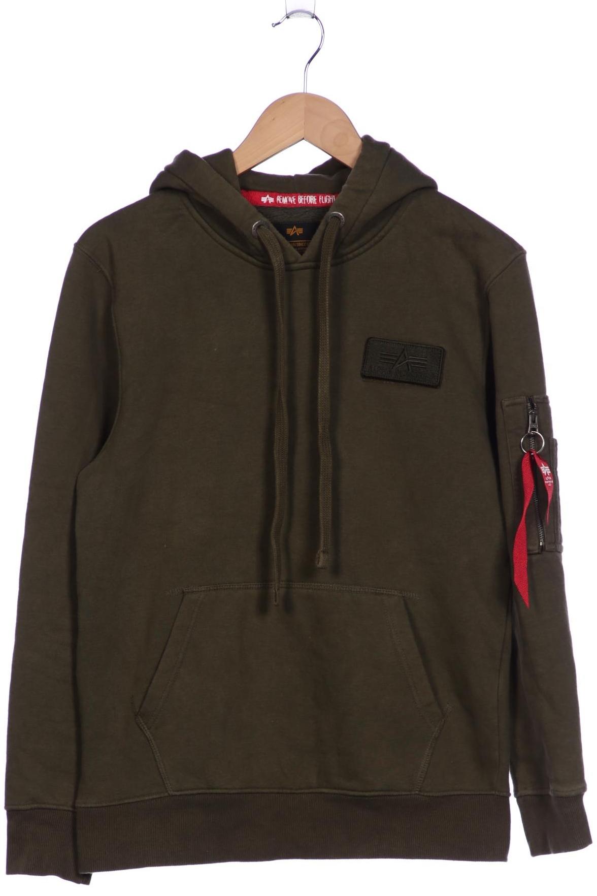 

Alpha industries Herren Kapuzenpullover, grün, Gr. 46