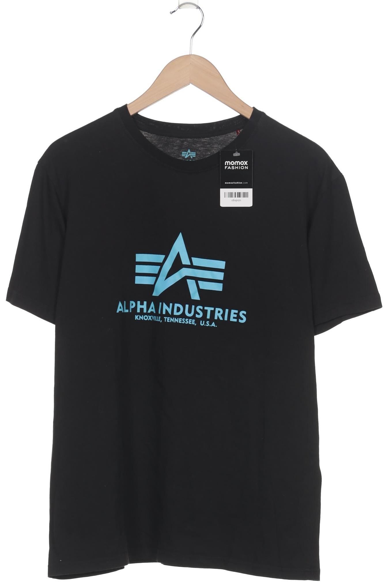 

Alpha industries Herren T-Shirt, schwarz, Gr. 54