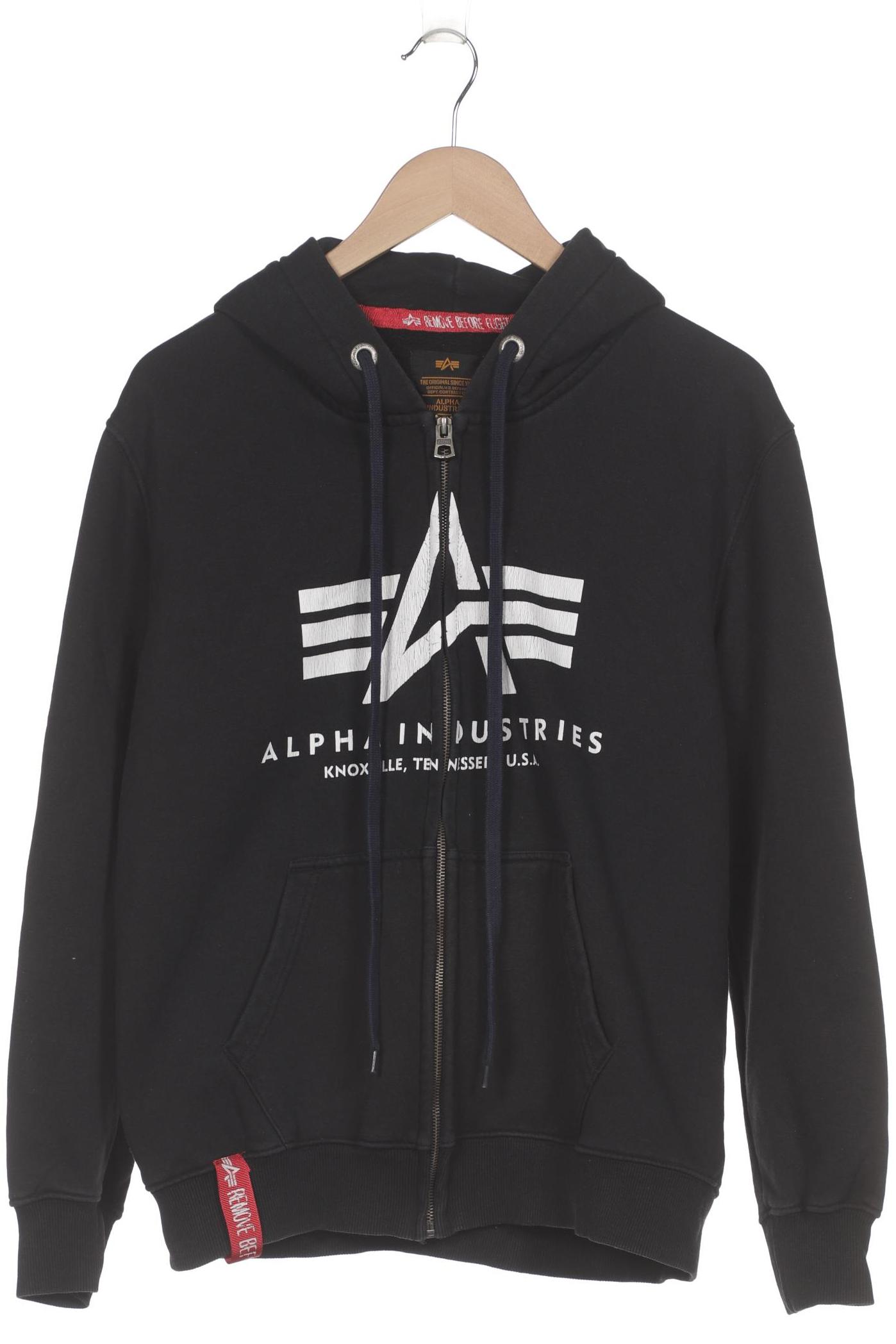 

Alpha industries Herren Kapuzenpullover, schwarz, Gr. 48