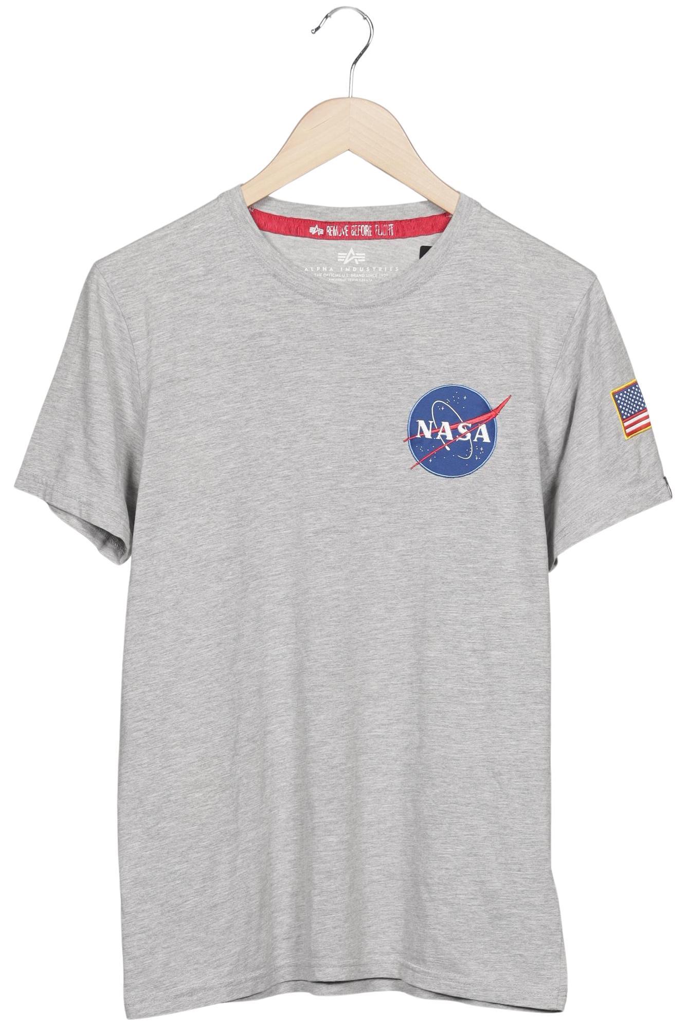 

Alpha industries Herren T-Shirt, grau, Gr. 48