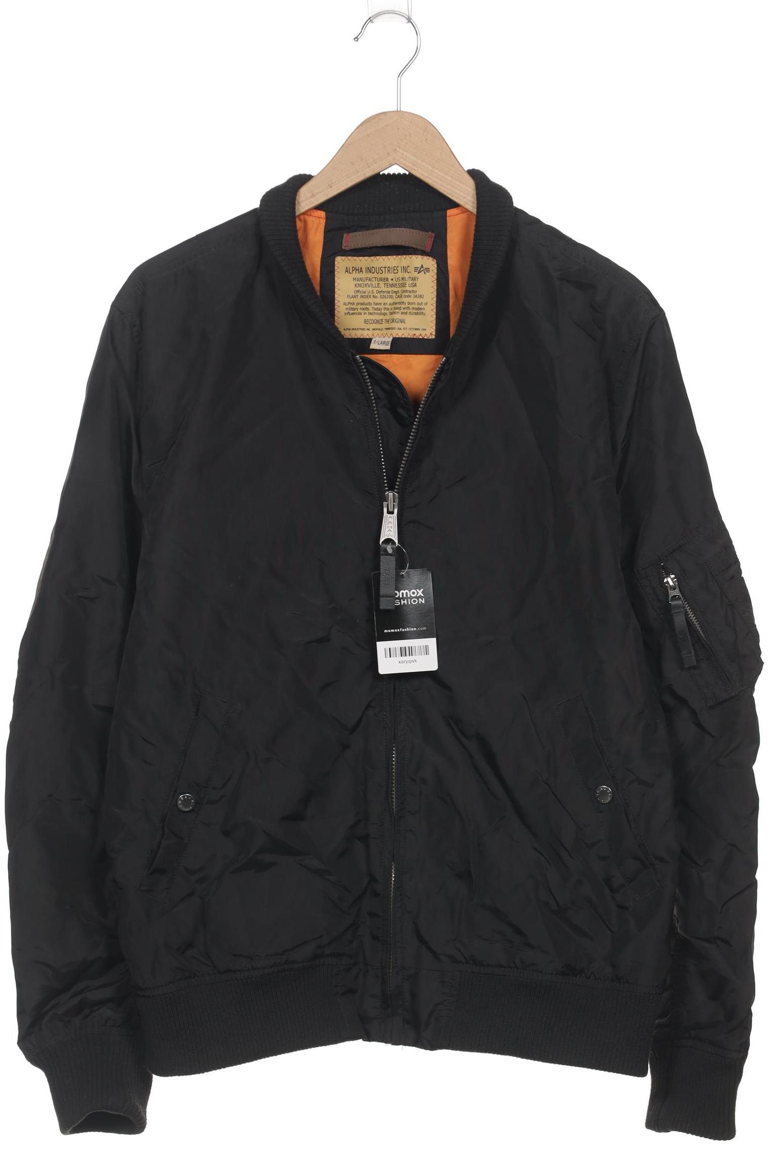 

Alpha industries Herren Jacke, schwarz, Gr. 54