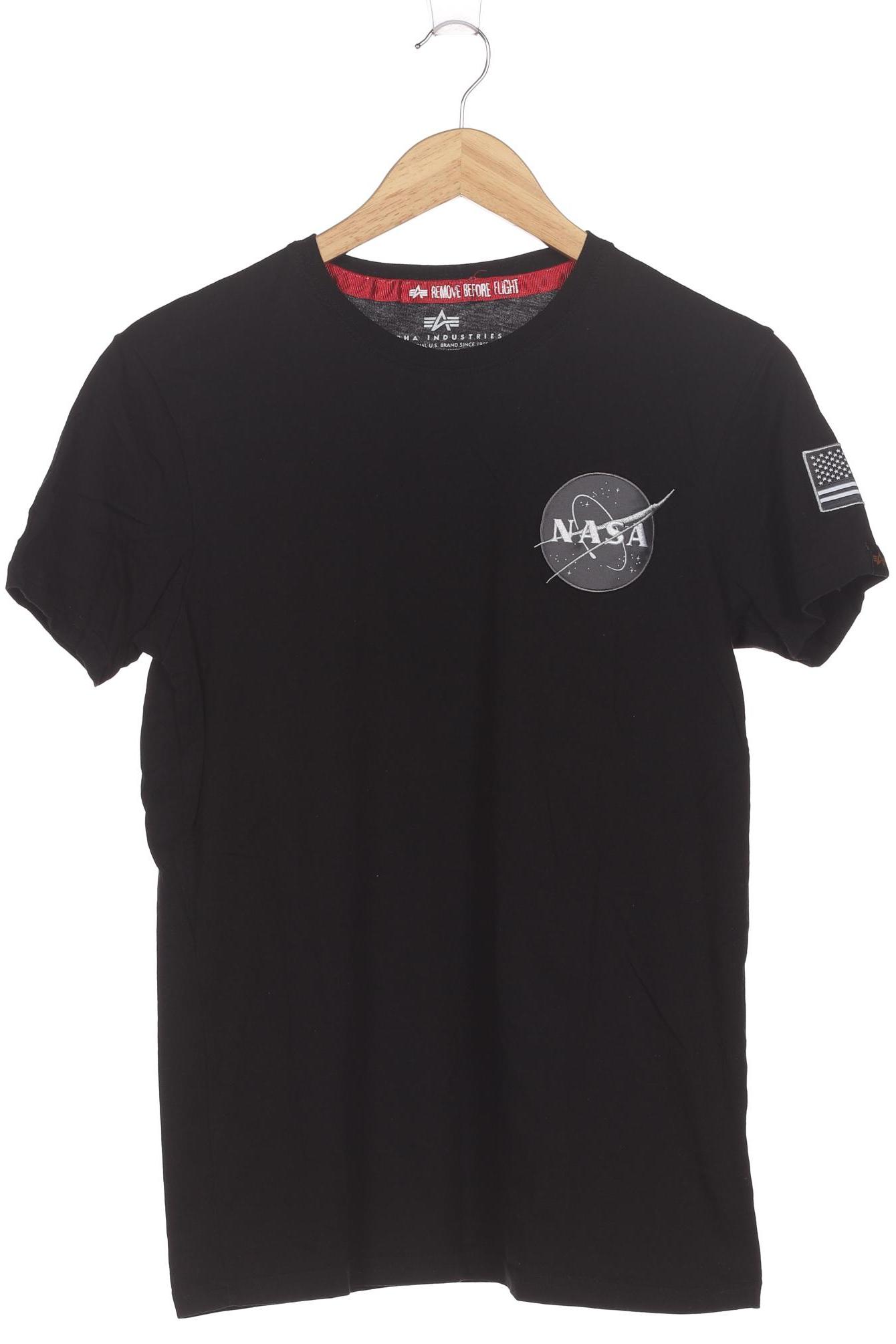 

Alpha industries Herren T-Shirt, schwarz, Gr. 46
