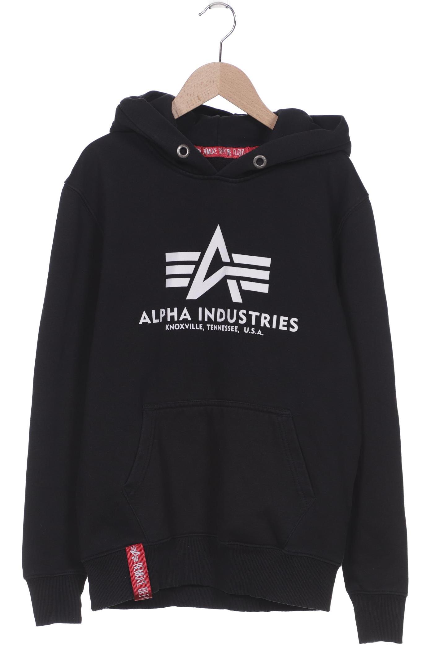 

Alpha industries Herren Kapuzenpullover, schwarz