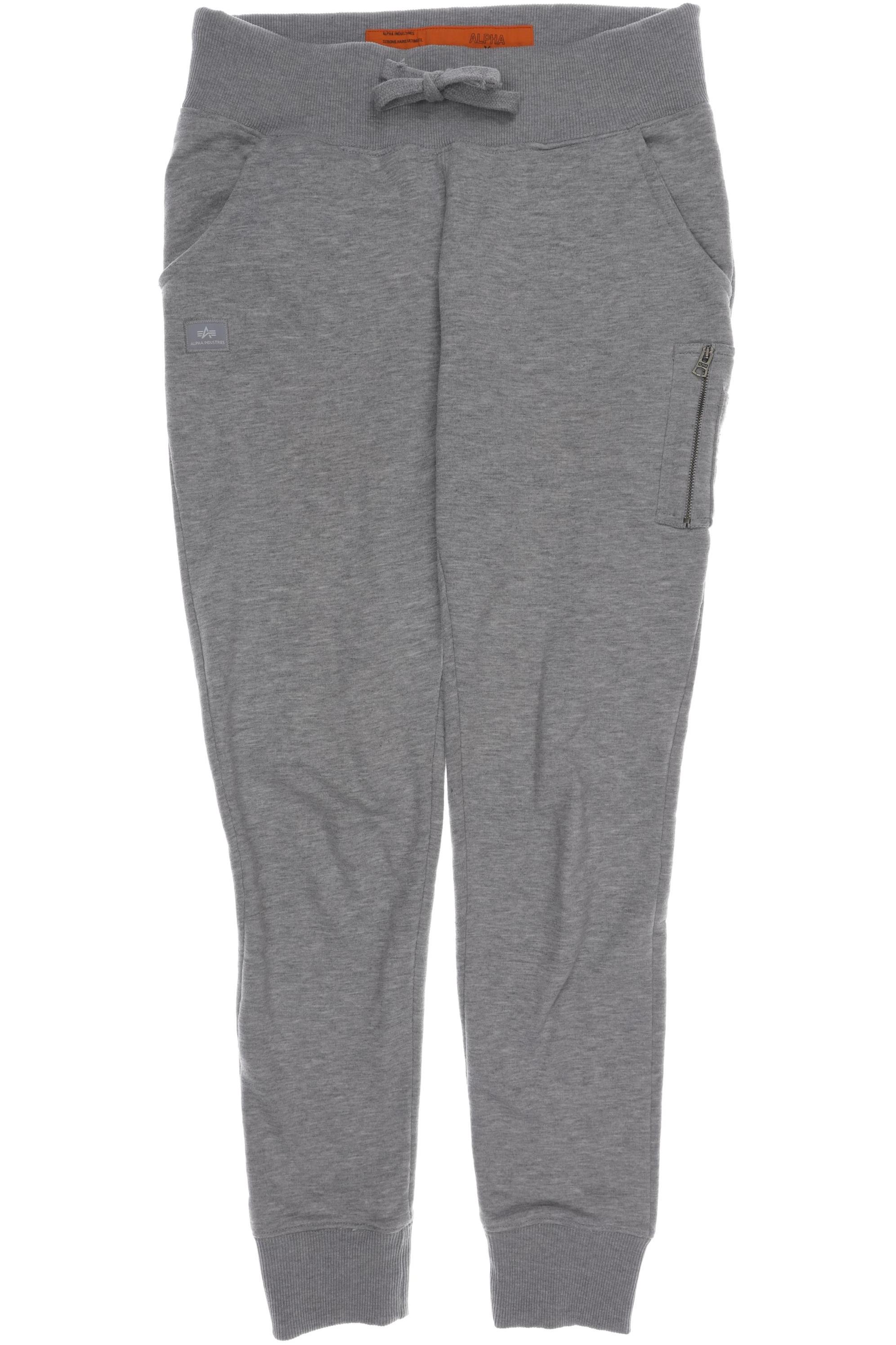 

Alpha industries Herren Stoffhose, grau, Gr. 0