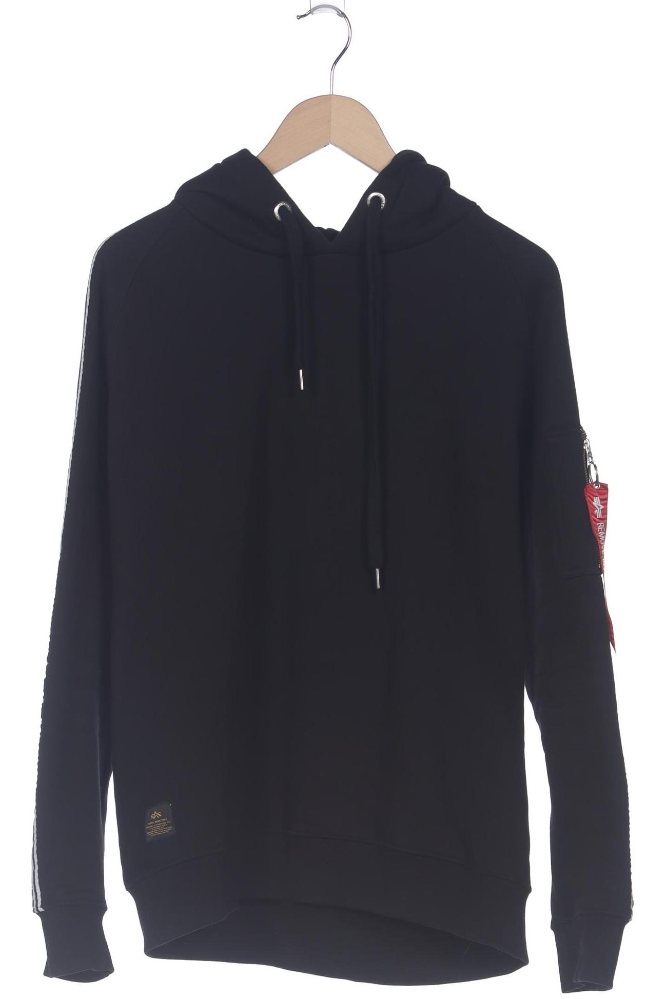 

Alpha industries Herren Kapuzenpullover, schwarz, Gr. 52