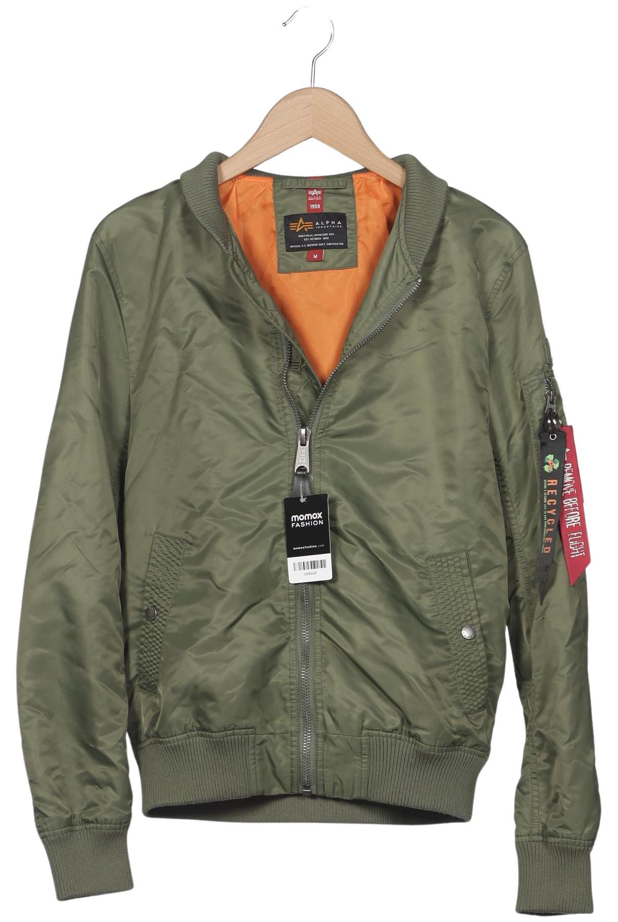 

Alpha industries Herren Jacke, grün, Gr. 48