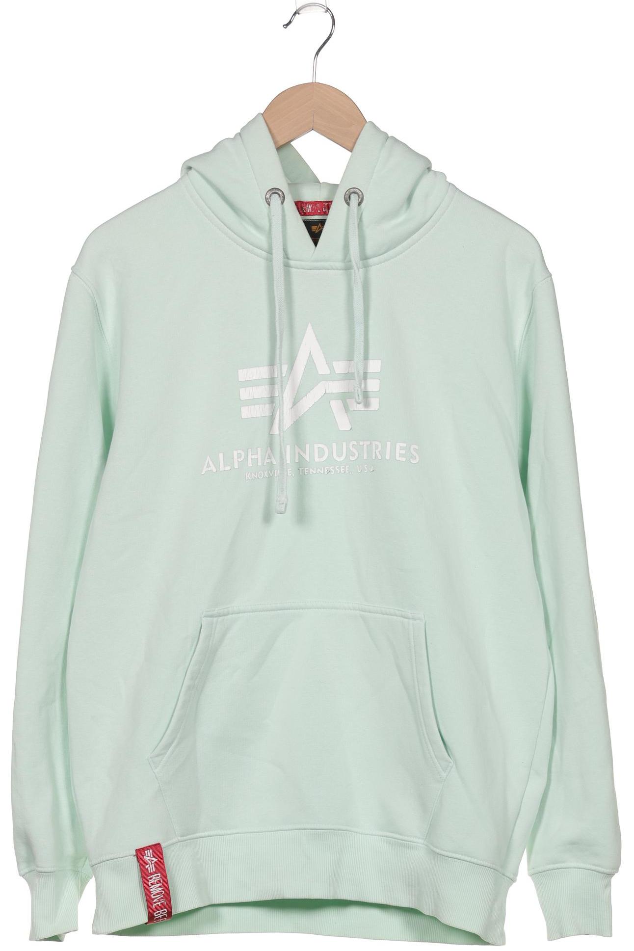 

Alpha industries Herren Kapuzenpullover, hellgrün, Gr. 52