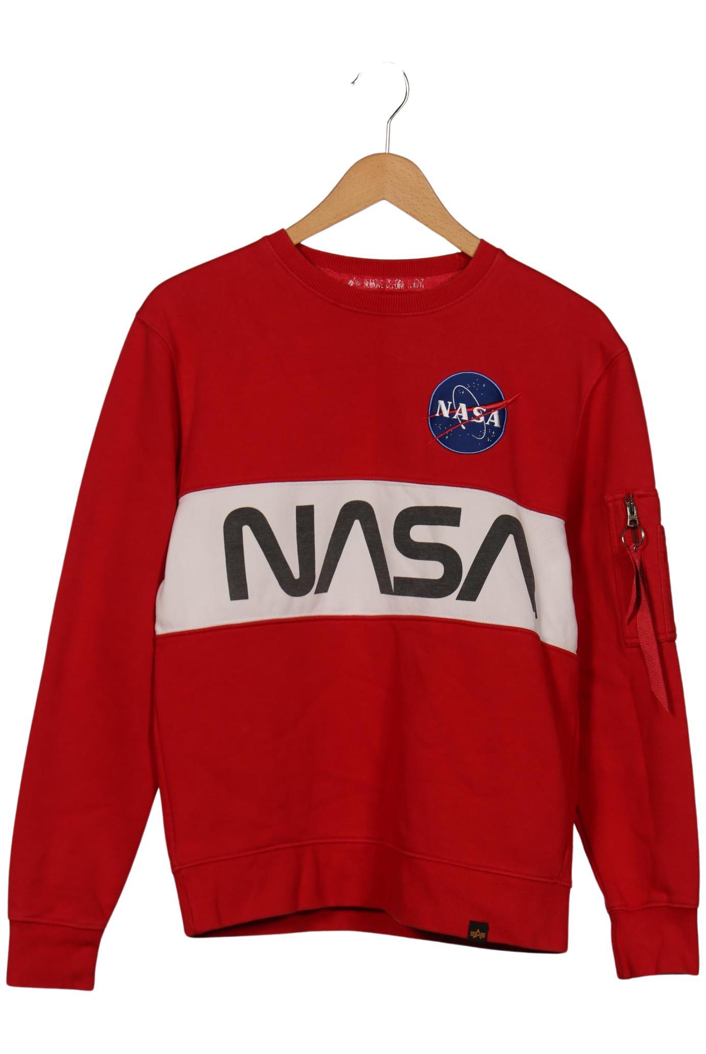 

Alpha industries Herren Sweatshirt, rot, Gr. 46