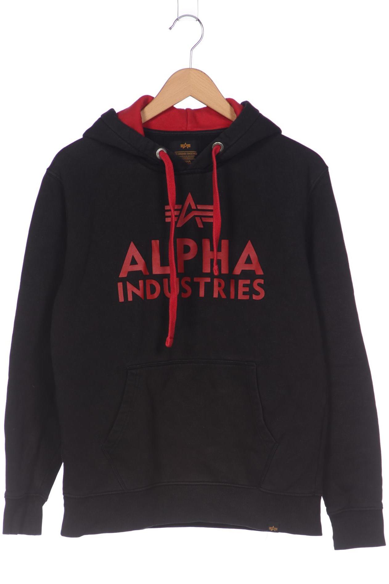 

Alpha industries Herren Kapuzenpullover, schwarz, Gr. 48