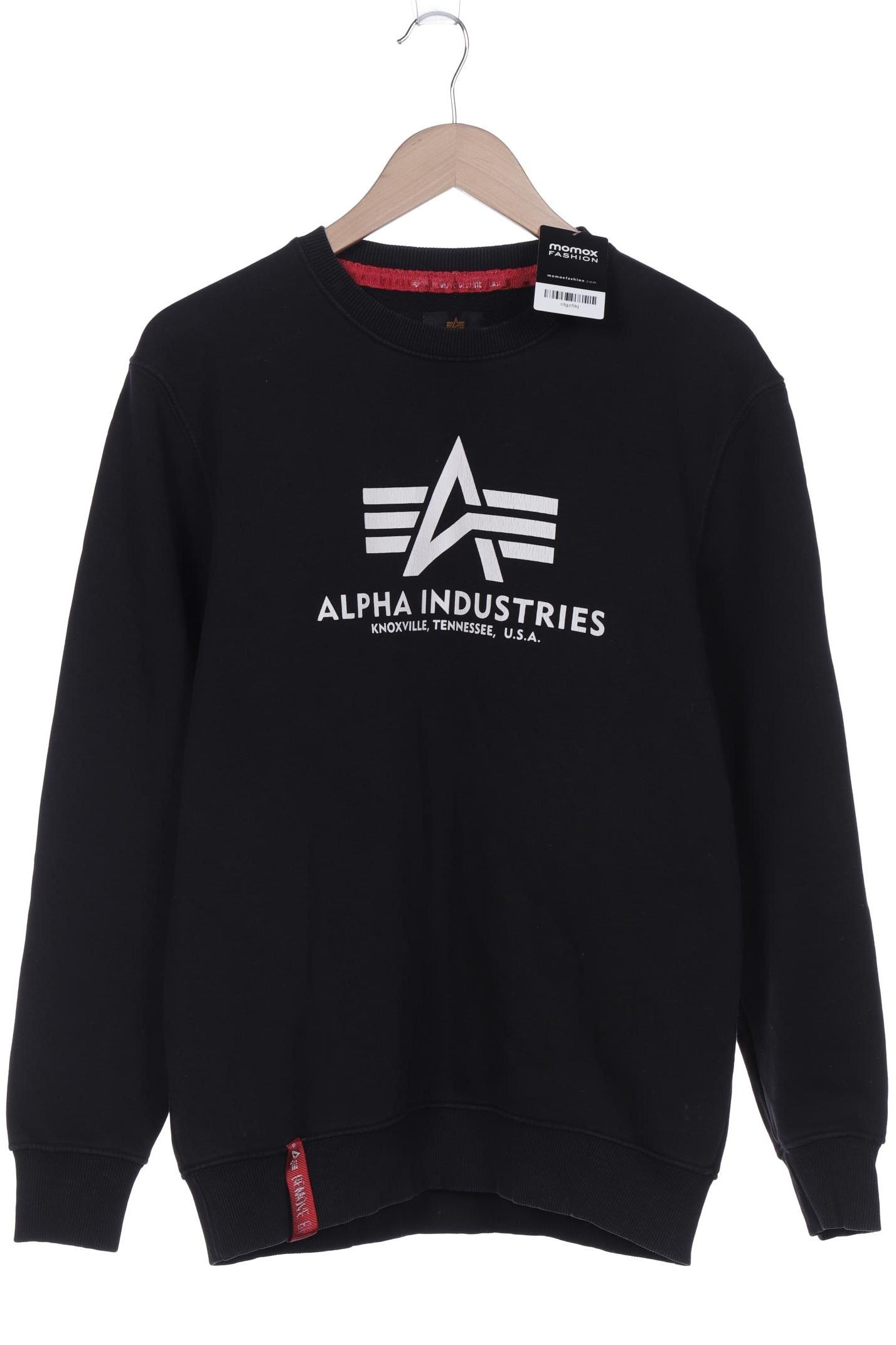 

Alpha industries Herren Sweatshirt, schwarz, Gr. 52