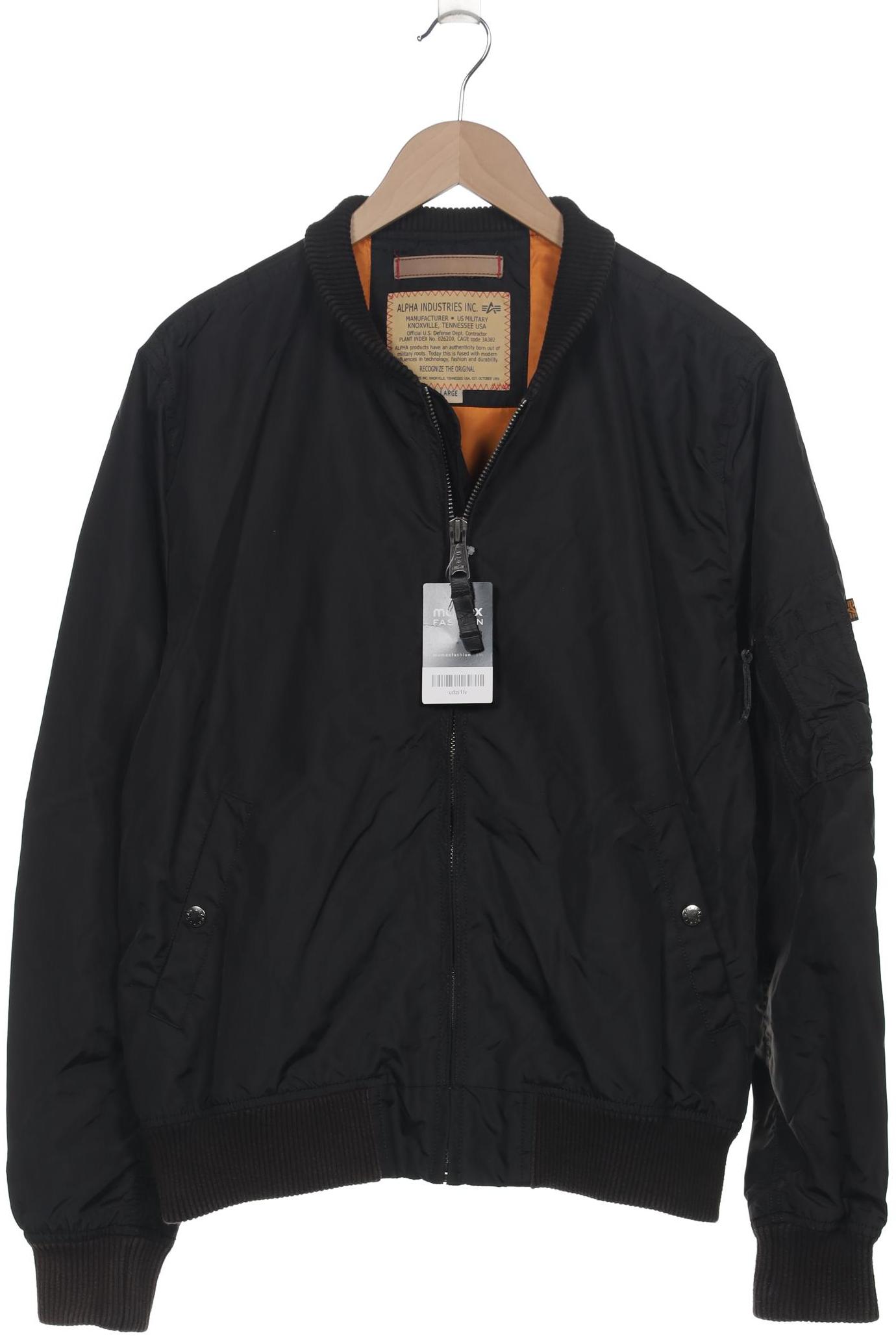 

Alpha industries Herren Jacke, schwarz, Gr. 52