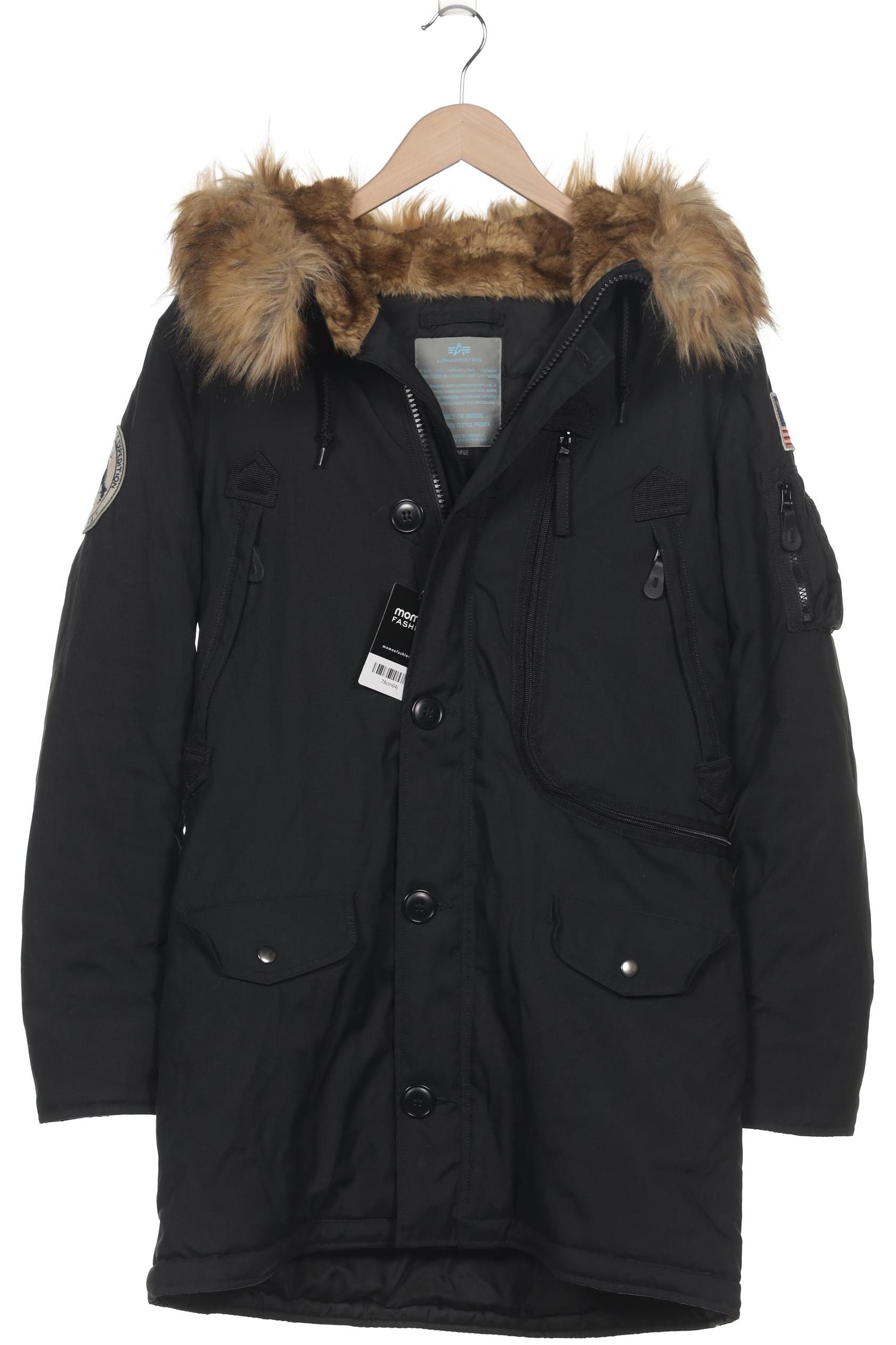 

Alpha industries Herren Jacke, schwarz, Gr. 52