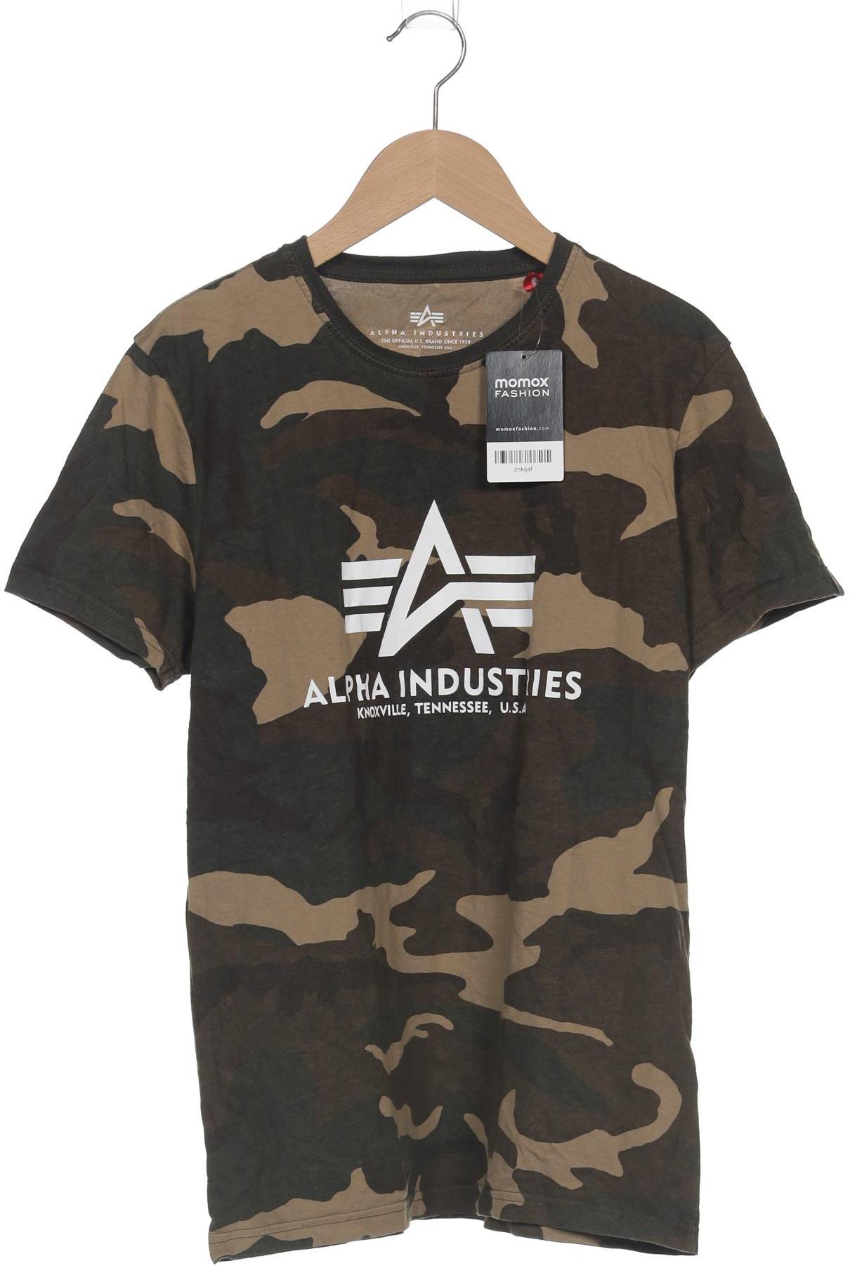 

Alpha industries Herren T-Shirt, grün, Gr. 46