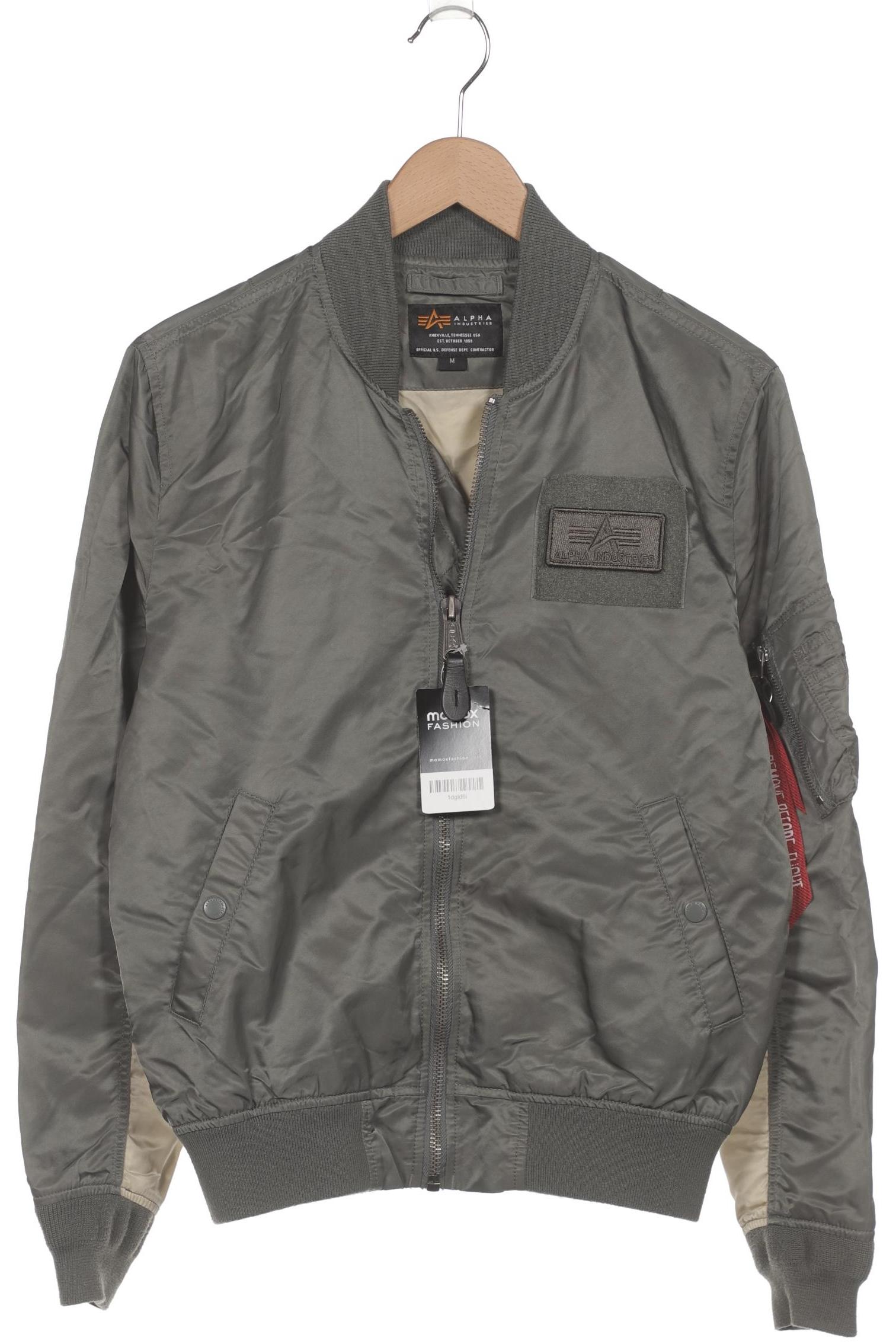 

Alpha industries Herren Jacke, grün, Gr. 48