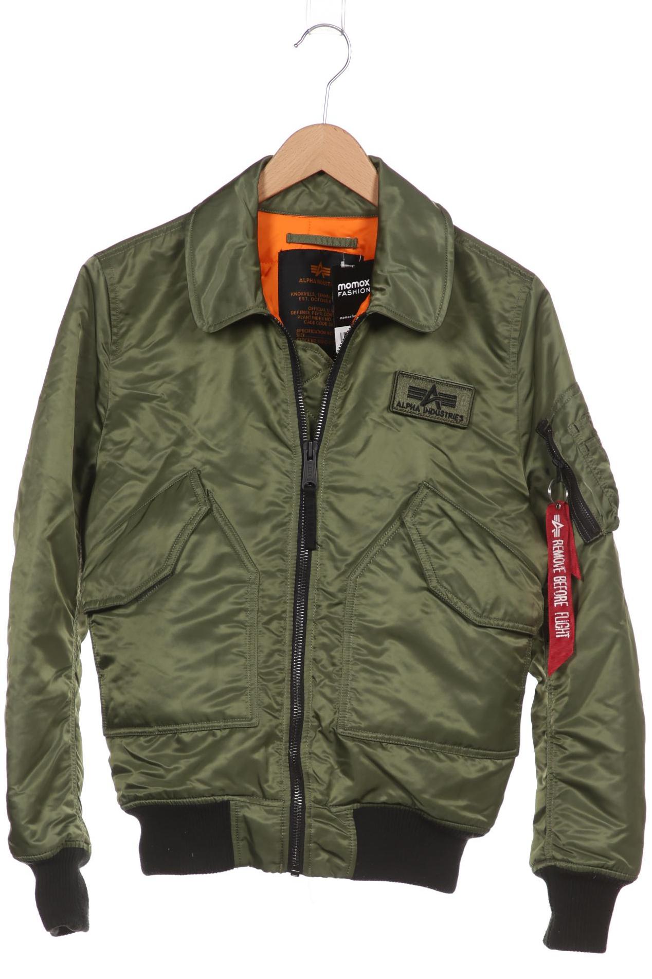 

Alpha industries Herren Jacke, grün, Gr. 46